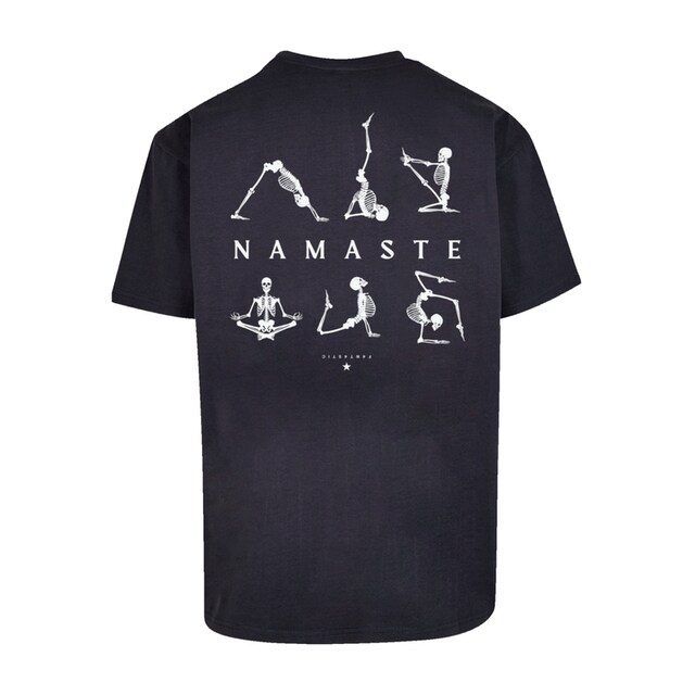 F4NT4STIC T-Shirt »Namaste Yoga Skelett Halloween«, Print ▷ für | BAUR