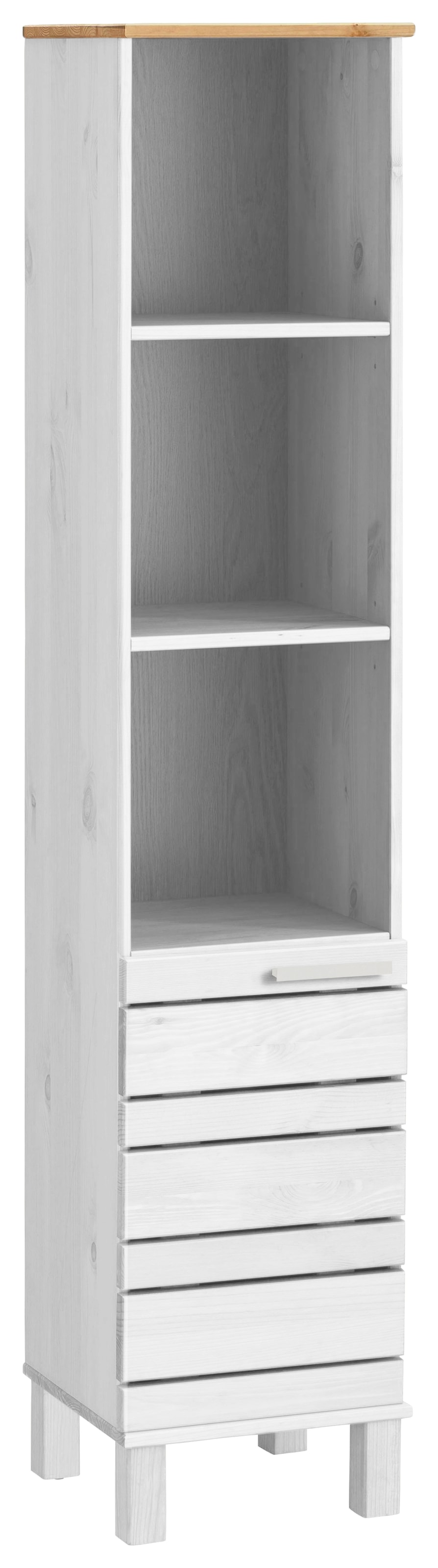 Home affaire Hochschrank "JOSIE", Breite 30 cm, aus Massivholz, verstellbar günstig online kaufen