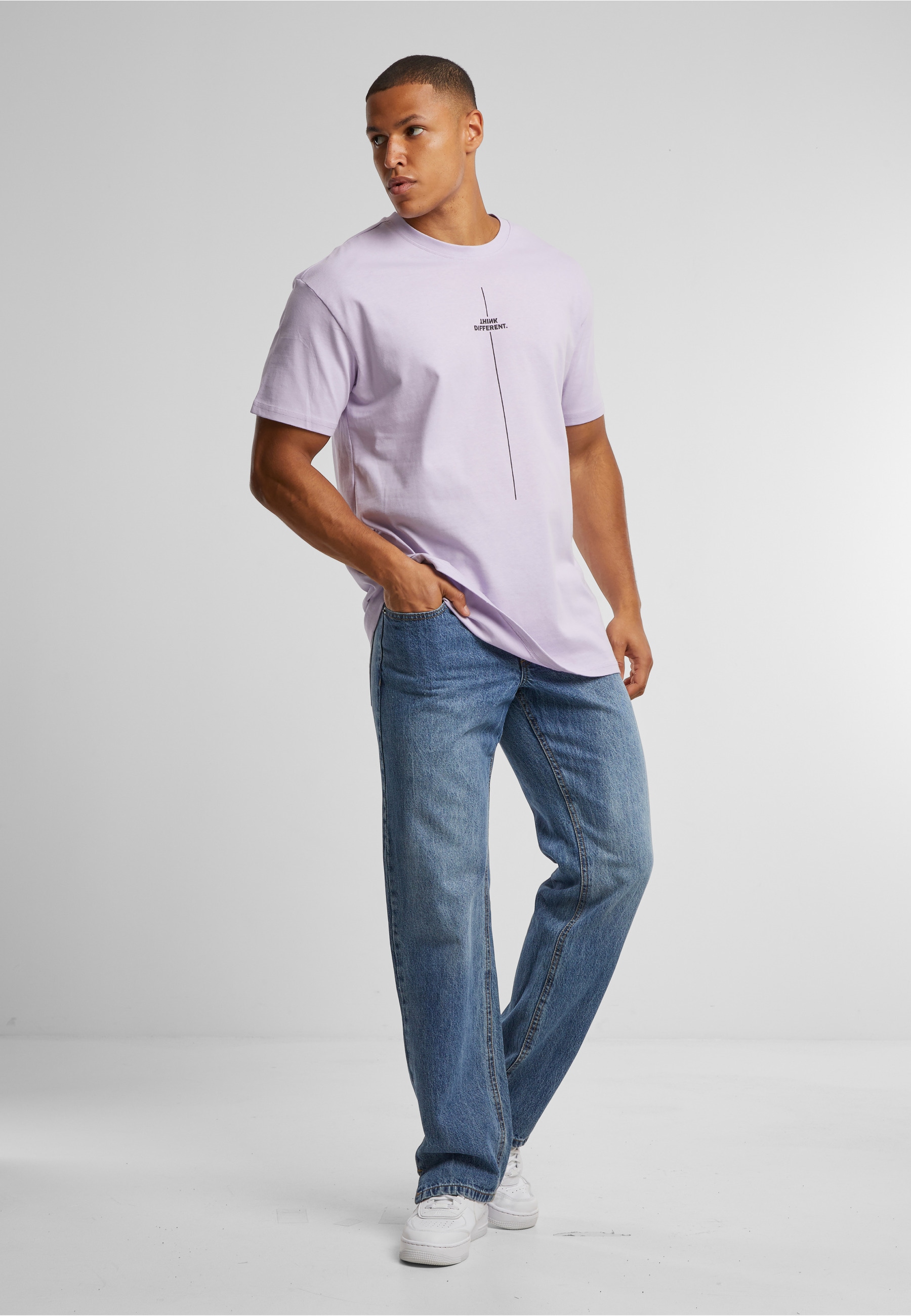 Merchcode T-Shirt »Merchcode Herren Think Different Heavy Oversized Tee« 1 Stk.