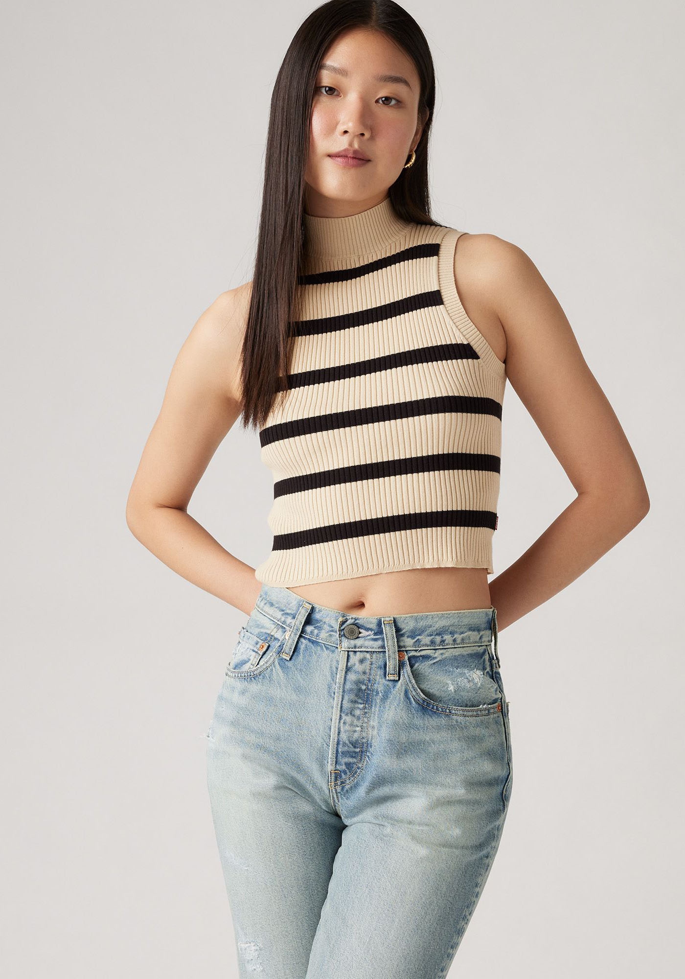 Levi's® Strickpullover »TULIP MOCKNECK TANK«