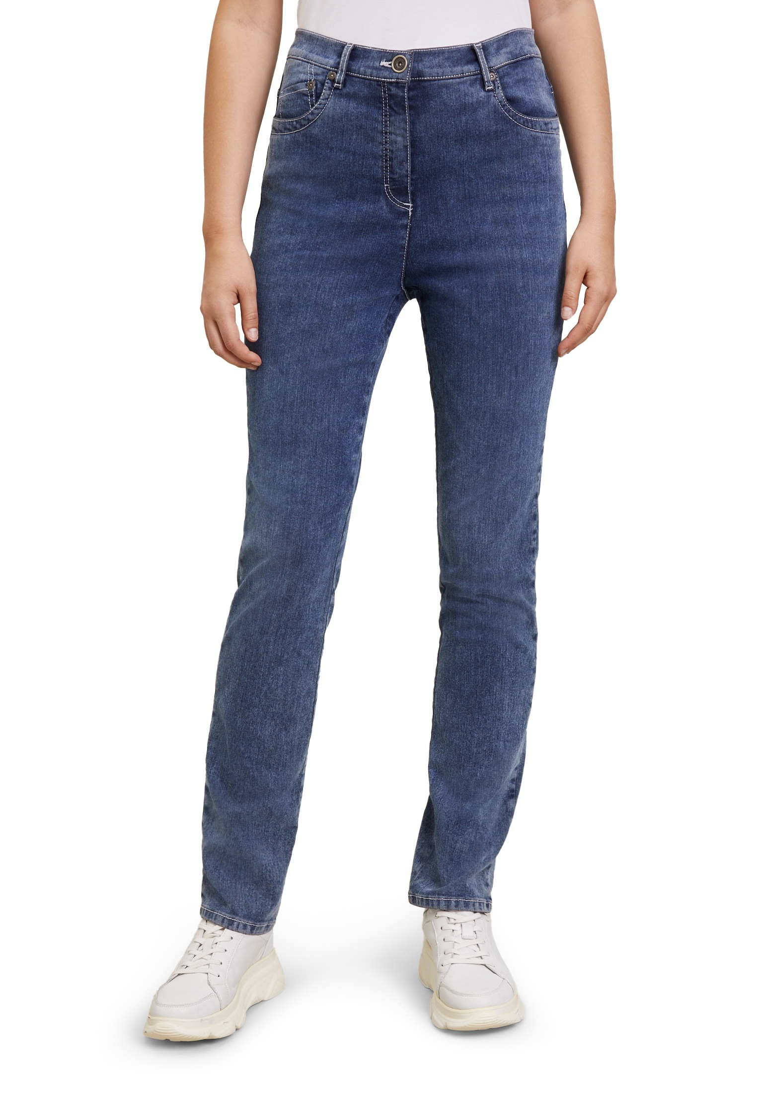 Betty Barclay Stretch-Jeans "Betty Barclay Stretch-Hose mit hohem Bund" günstig online kaufen