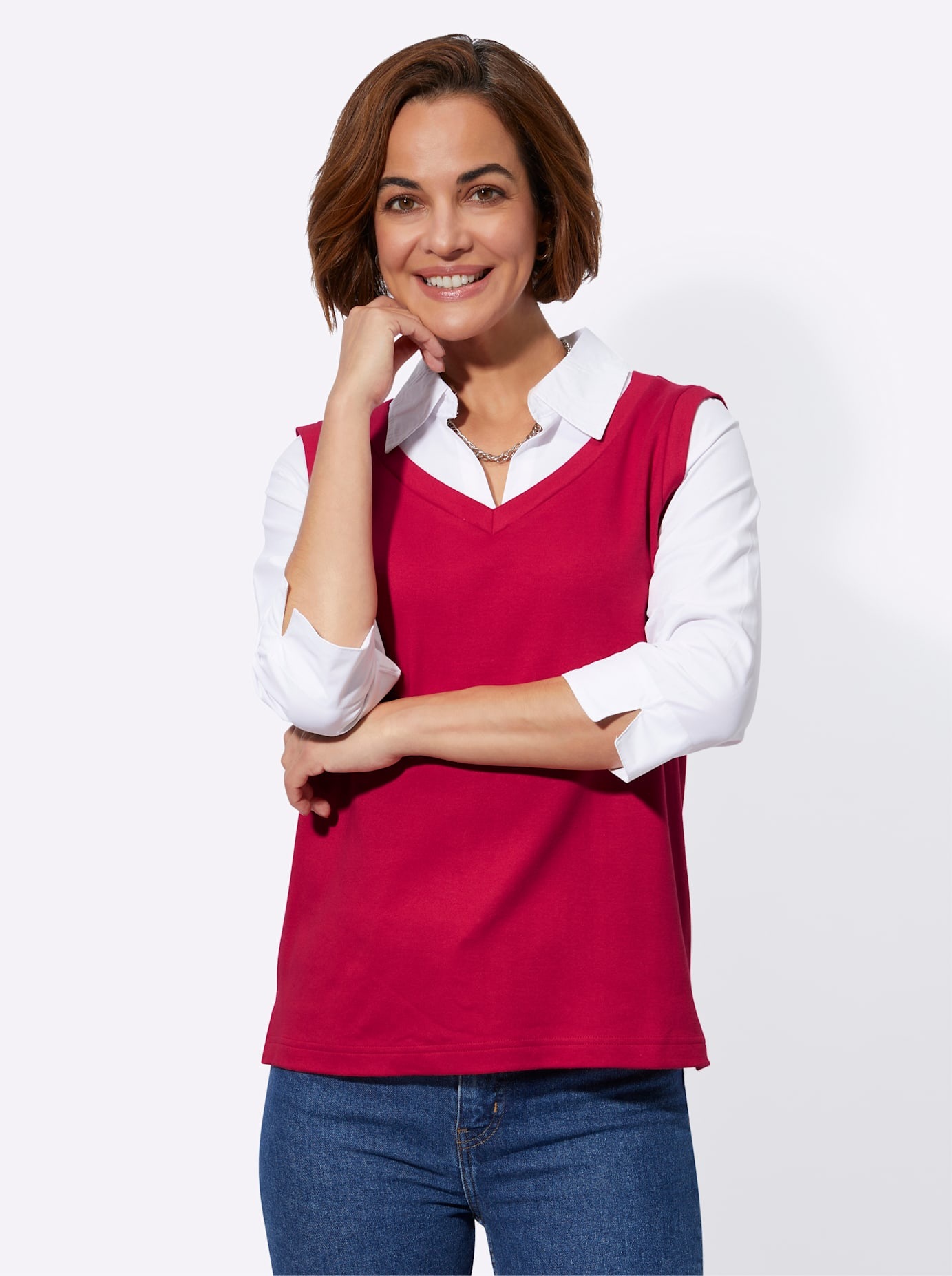Classic Basics 2-in-1-Shirt »Shirt 2 in 1«, (1 tlg.)