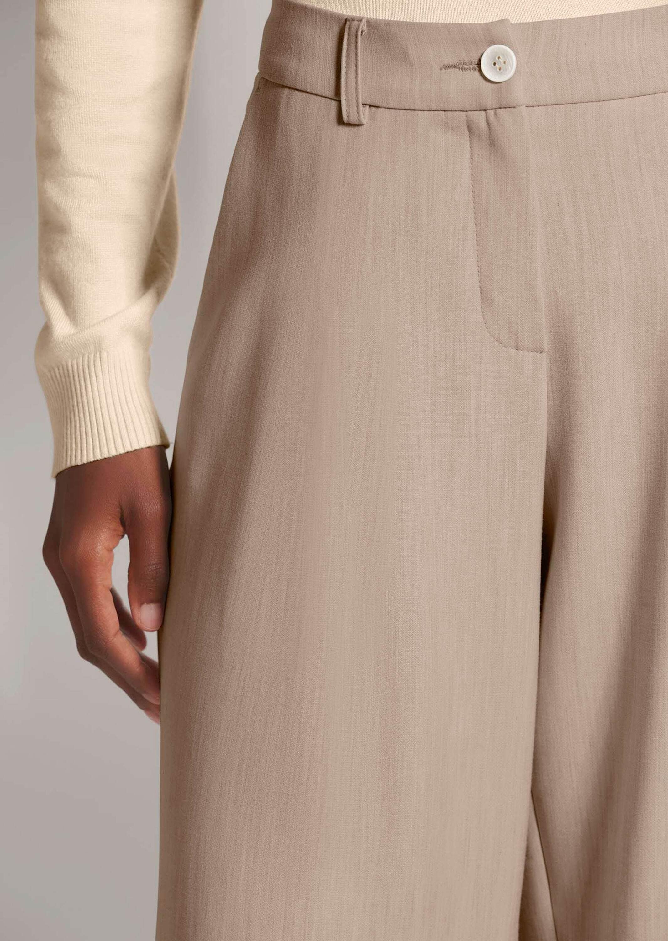 MADELEINE Bügelfaltenhose »Hose Weite Palazzo-Hose mit Bügelfalten«