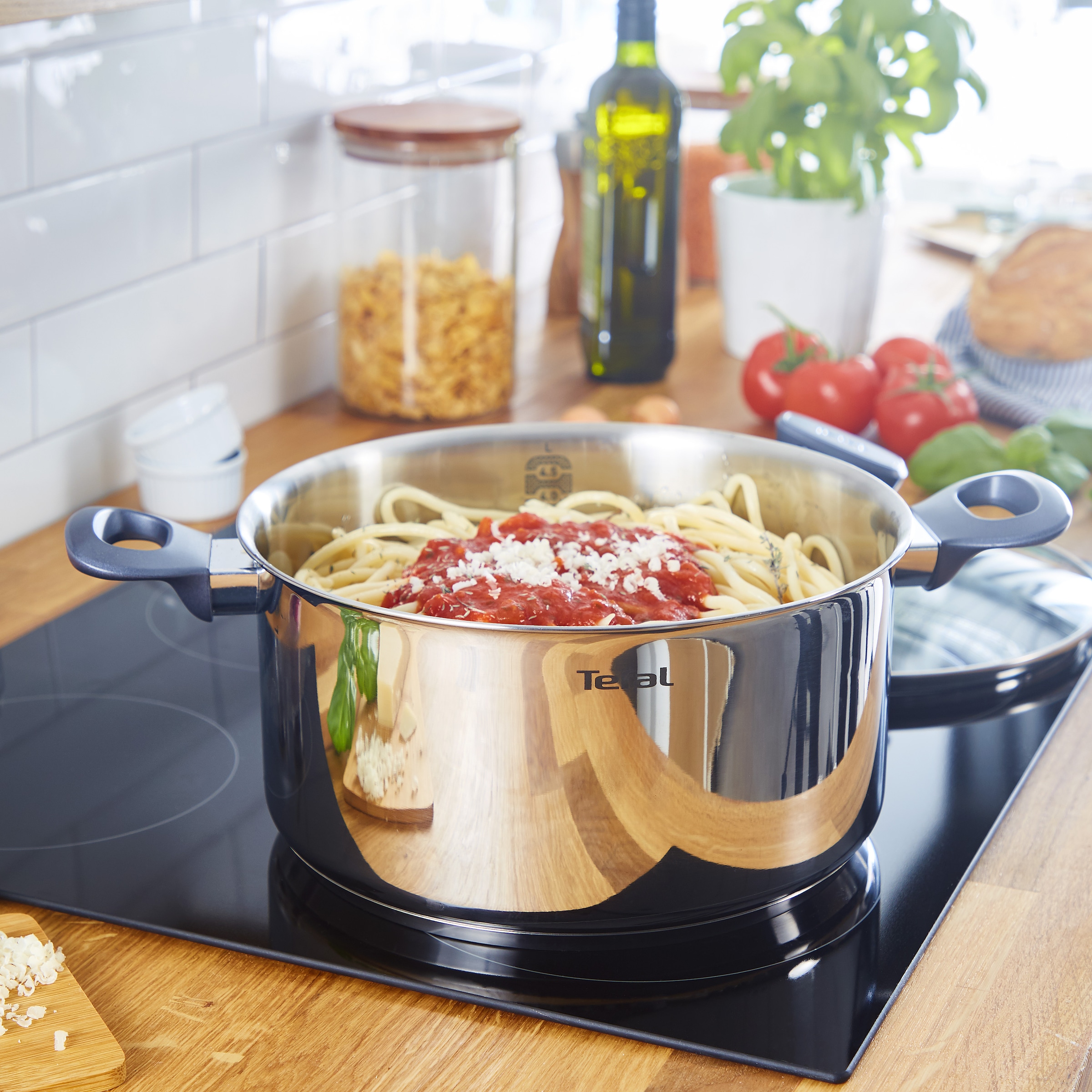 Tefal Kochtopf »Daily Cook« 2 Stk. tlg. Edelstahl