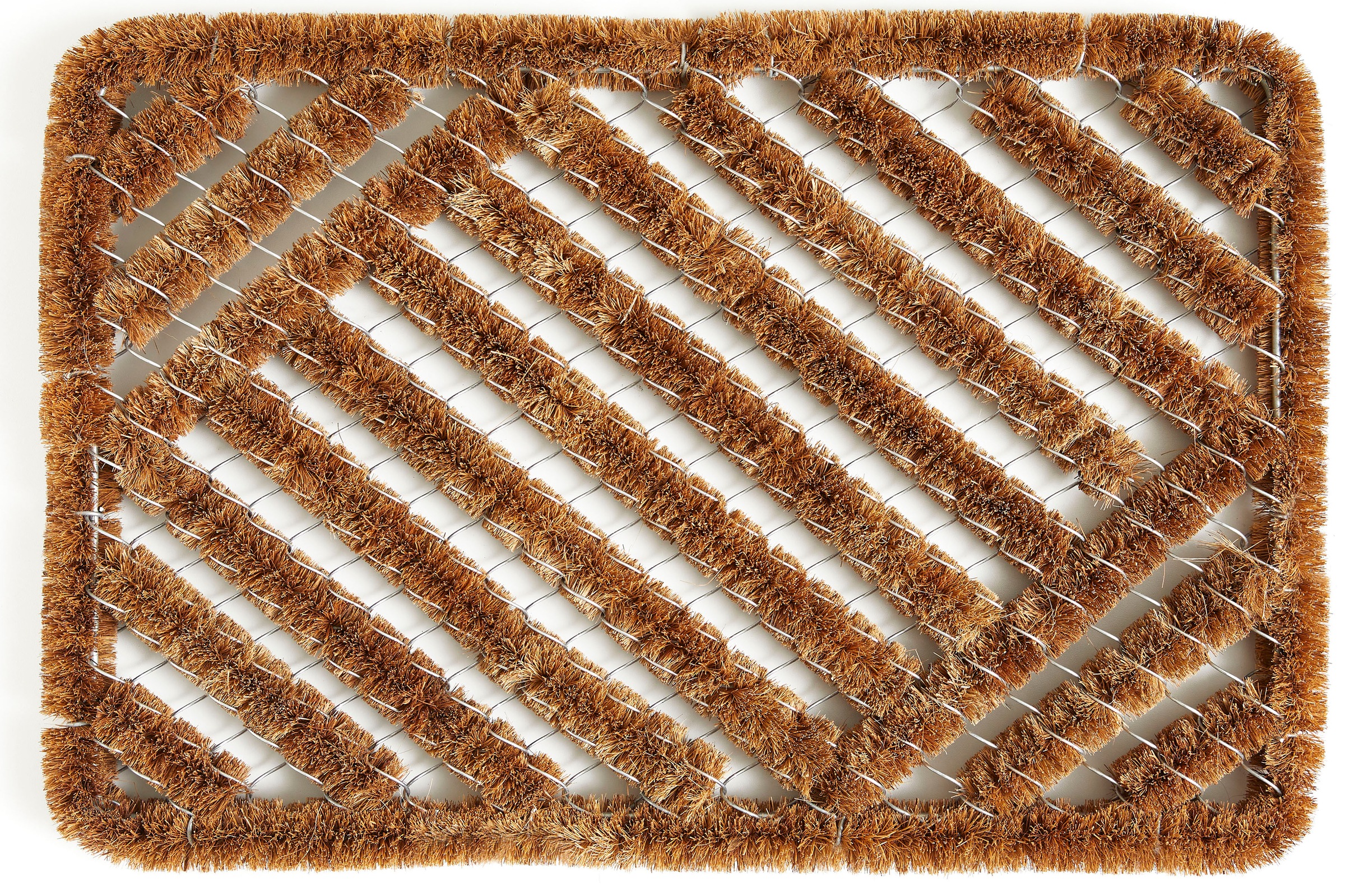 Andiamo Fußmatte "Kokos Drahtgitter" rechteckig 30 mm Höhe Schmutzfangmatte günstig online kaufen