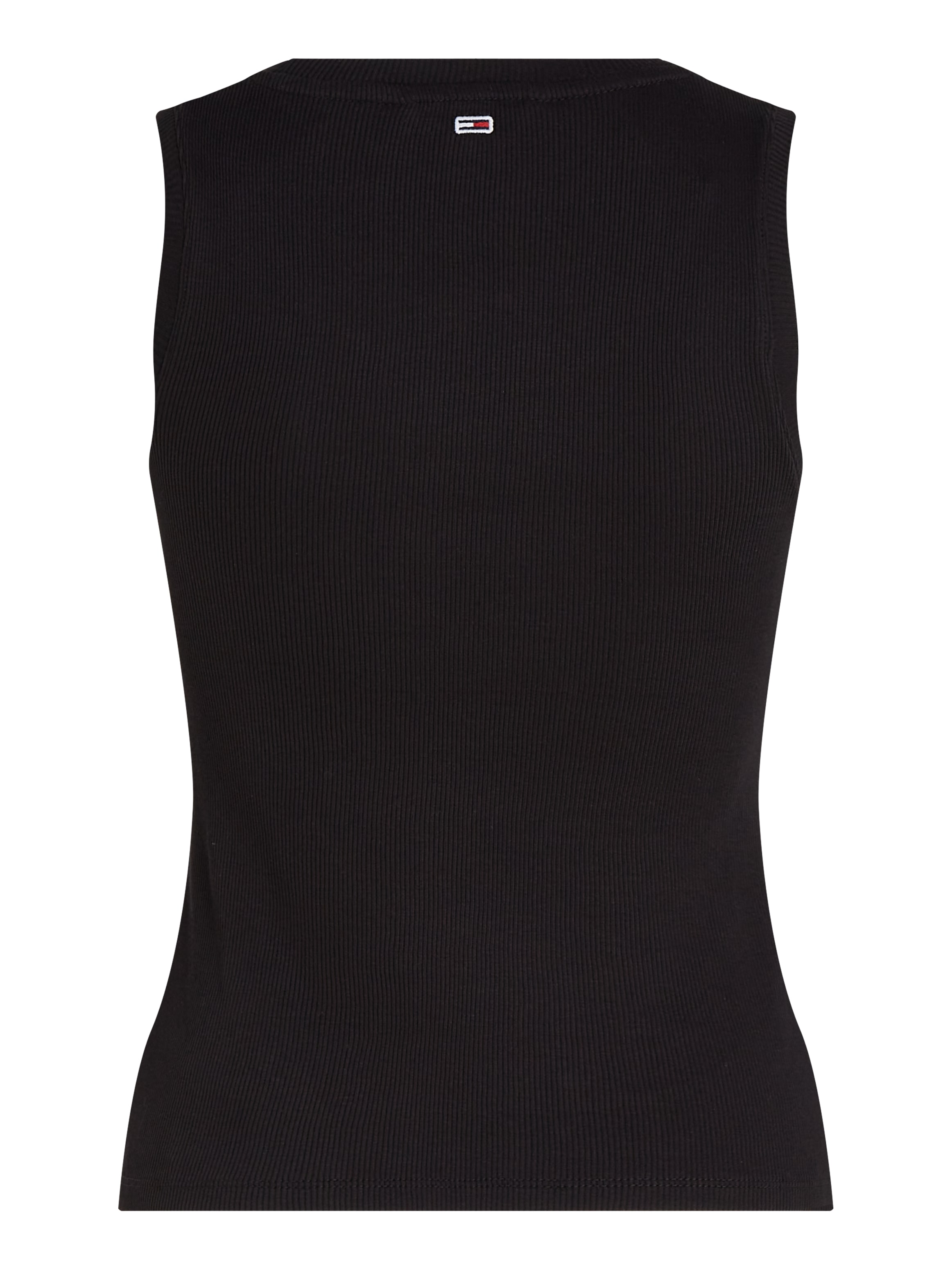 Tommy Jeans Tanktop »TJW SLIM SCRIPT RIB TANK TOP« mit Logostickerei