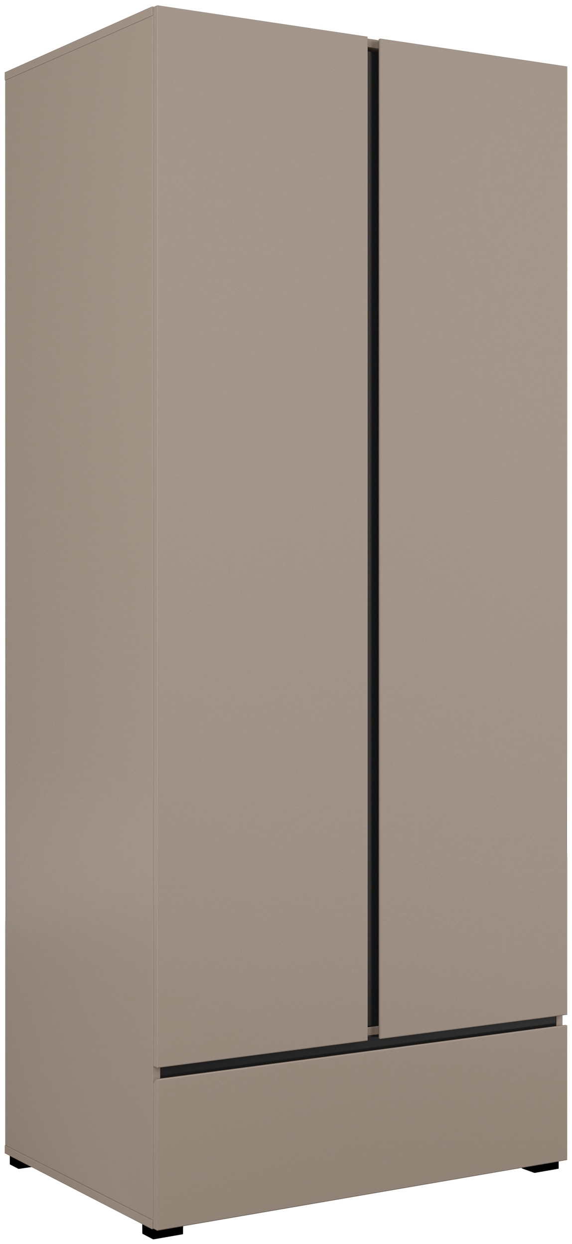 OTTO home Drehtürenschrank "Cross, moderner griffloser Kleiderschrank" Wäsc günstig online kaufen