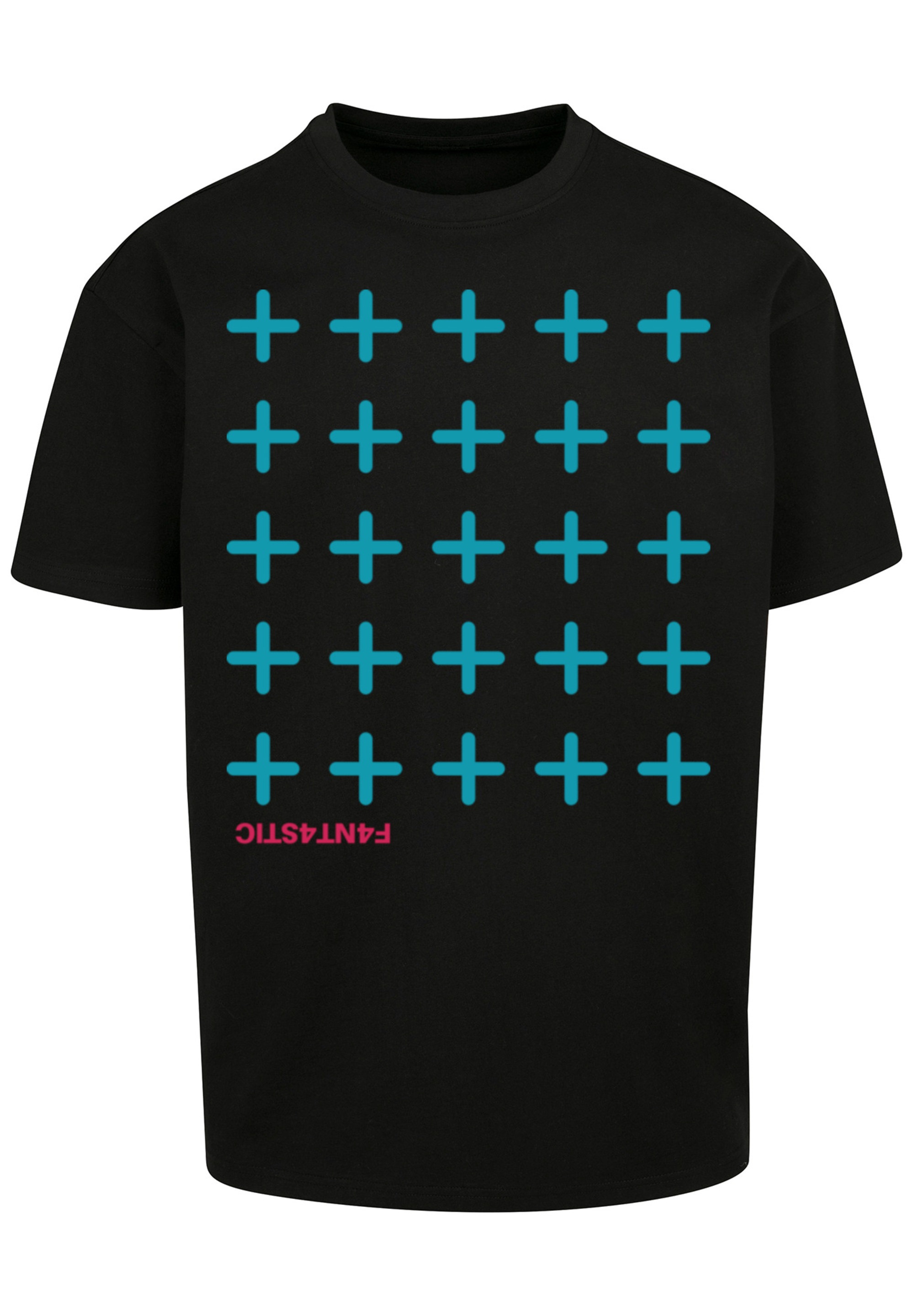 F4NT4STIC T-Shirt »Kreuze Blau«, Print