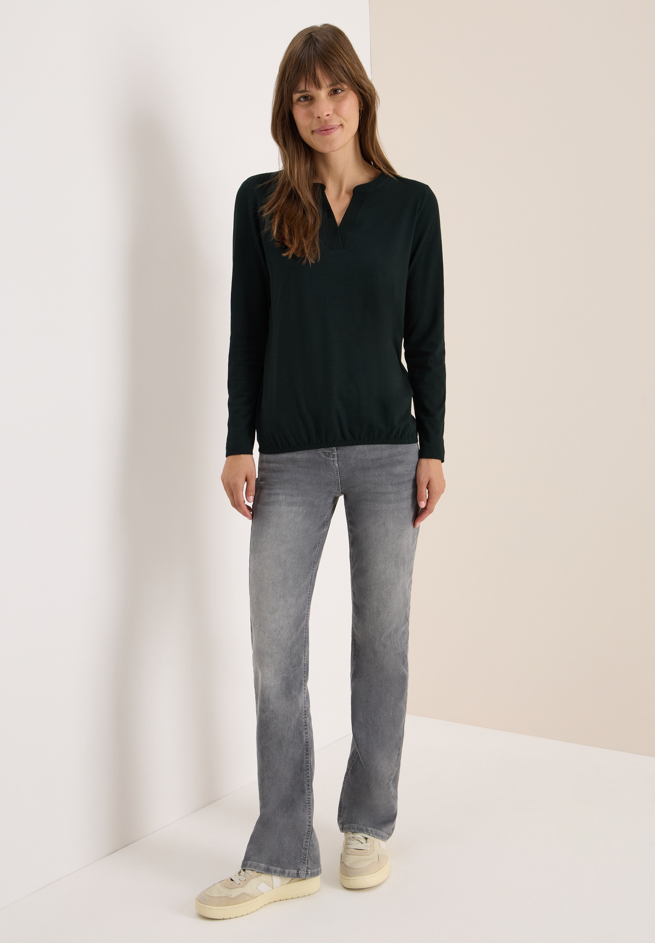 Cecil Langarmshirt, aus reiner Baumwolle