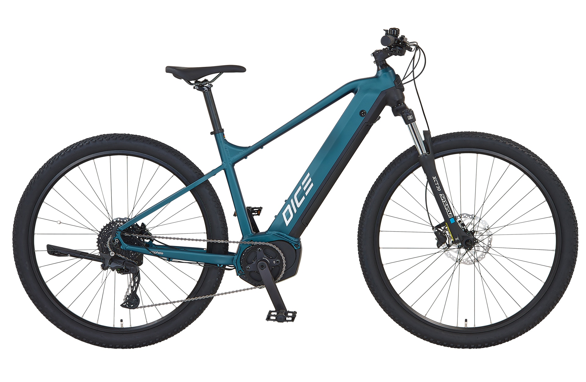 PROPHETE E-Bike "Dice 3.8", 48cm, 29 Zoll (73,66cm), blau, Elektrofahrräder, Pedelec, Elektrofahrrad für Damen und Herren, MTB