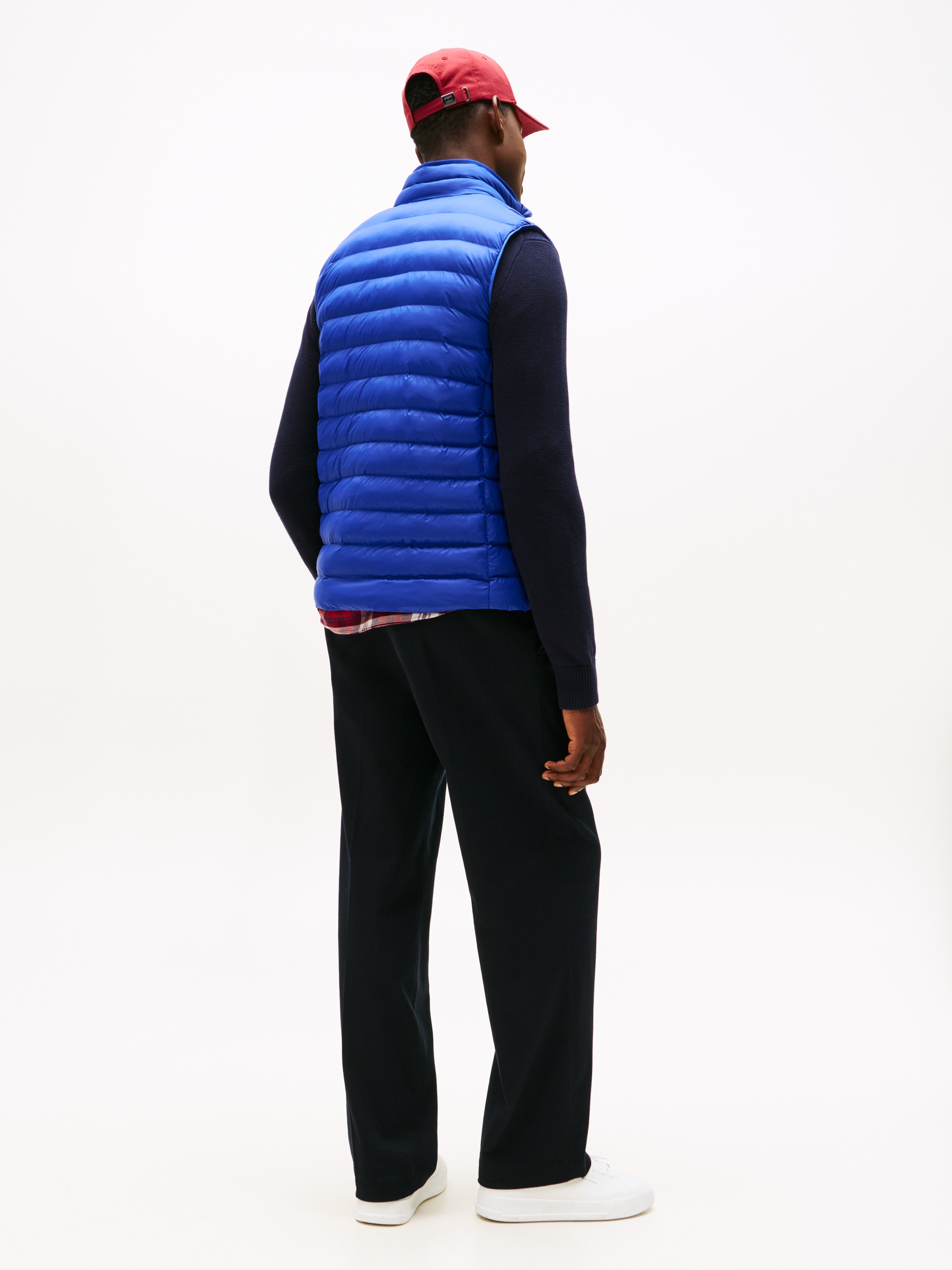 Tommy Hilfiger Steppweste »PACKABLE RECYCLED VEST«, mit Logostickerei