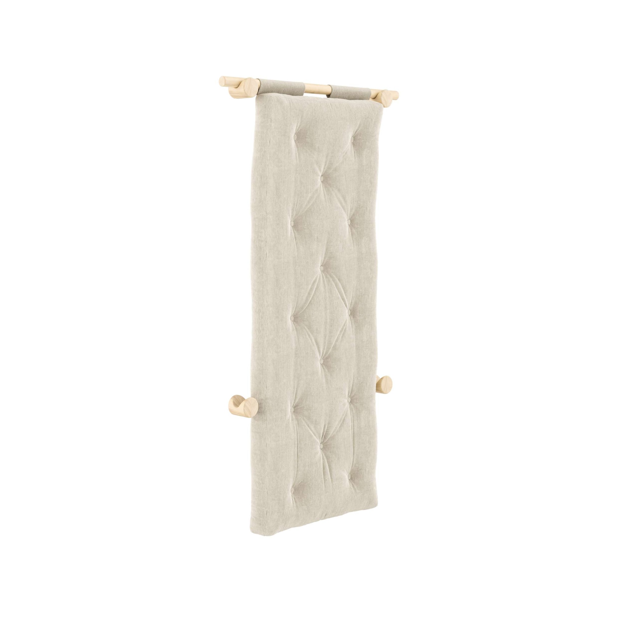 Karup Design Schlafsofa »Hooked Schlafsessel, Sitz- und Schlafplatz, Wandmontiert, platzsparend«, Futonmatratze inkl. Halterungsset aus FSC®-zertifiziertem Massivholz