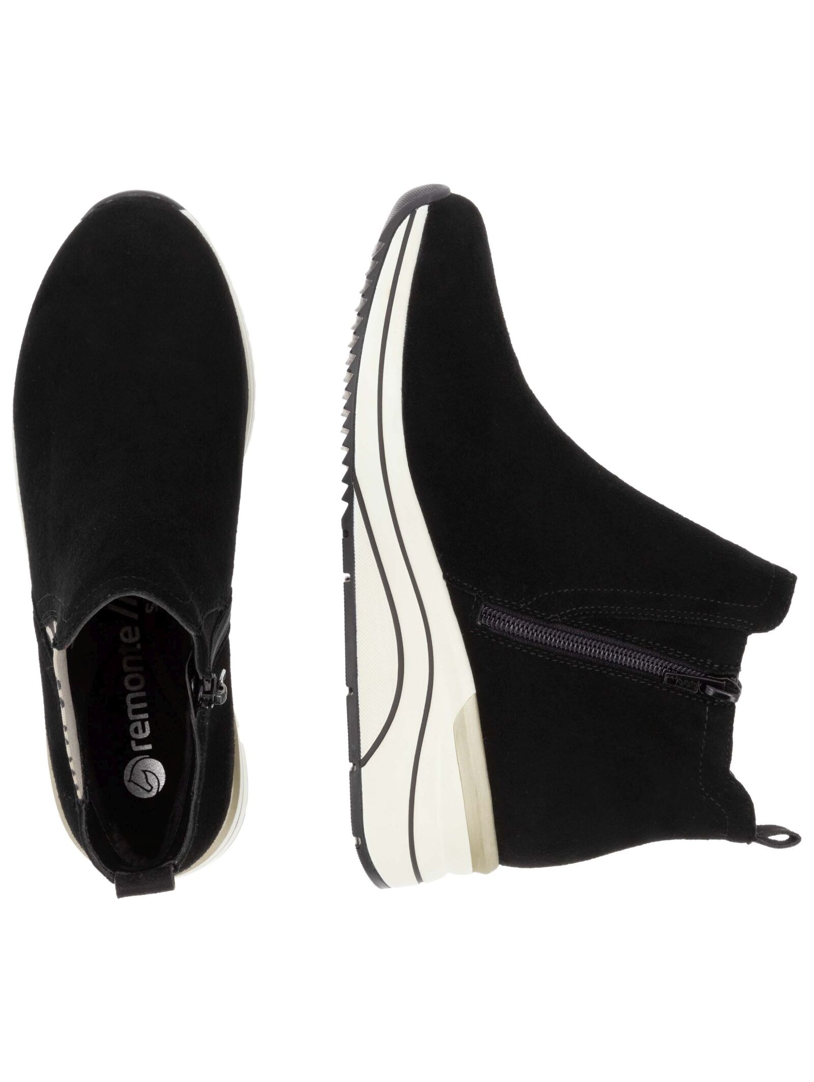 Remonte Stiefelette »Remonte Stiefelette Veloursleder«