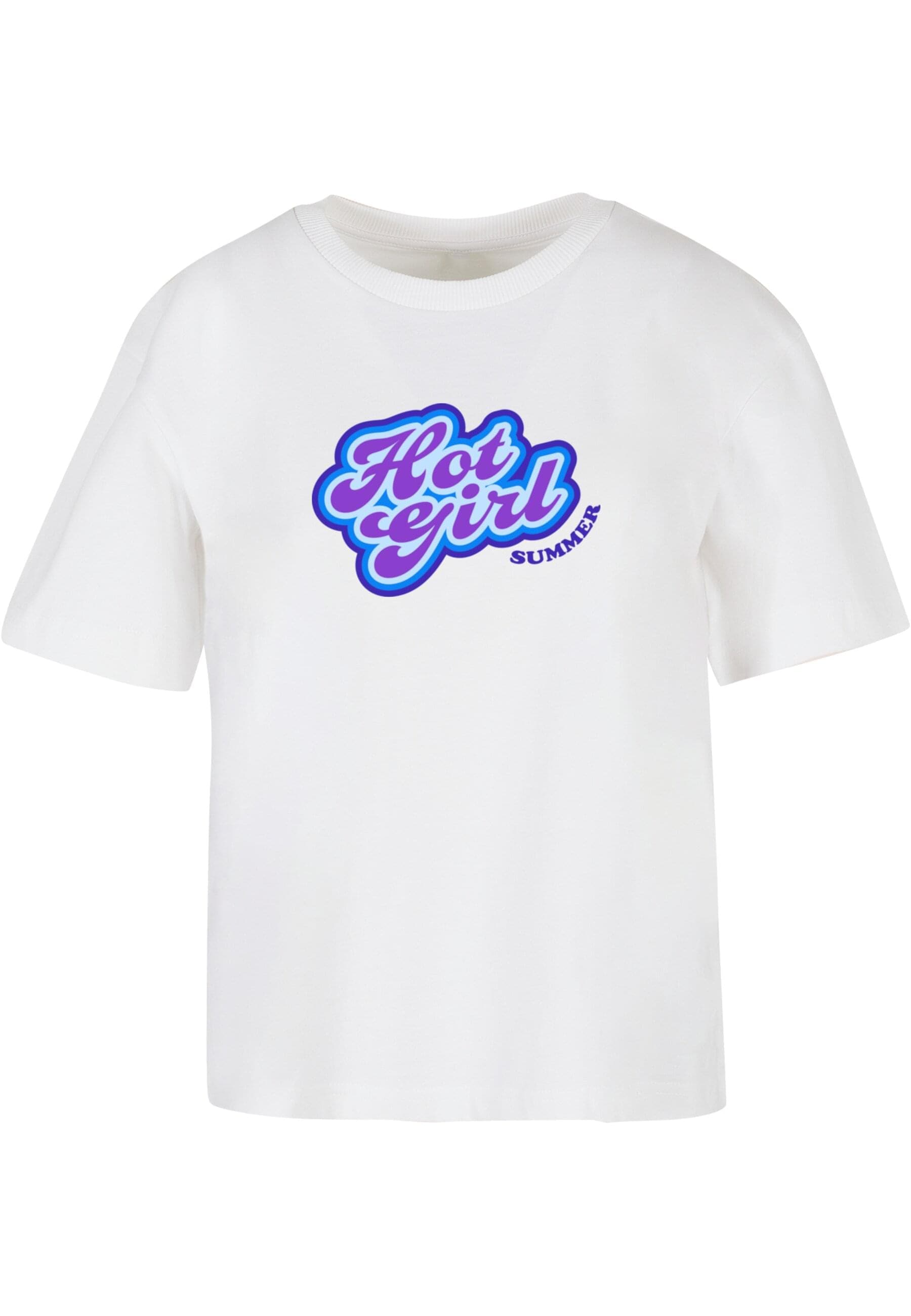 Miss Tee T-Shirt "Miss Tee Damen Hot Girl Summer Tee" 1 Stk. tlg. günstig online kaufen