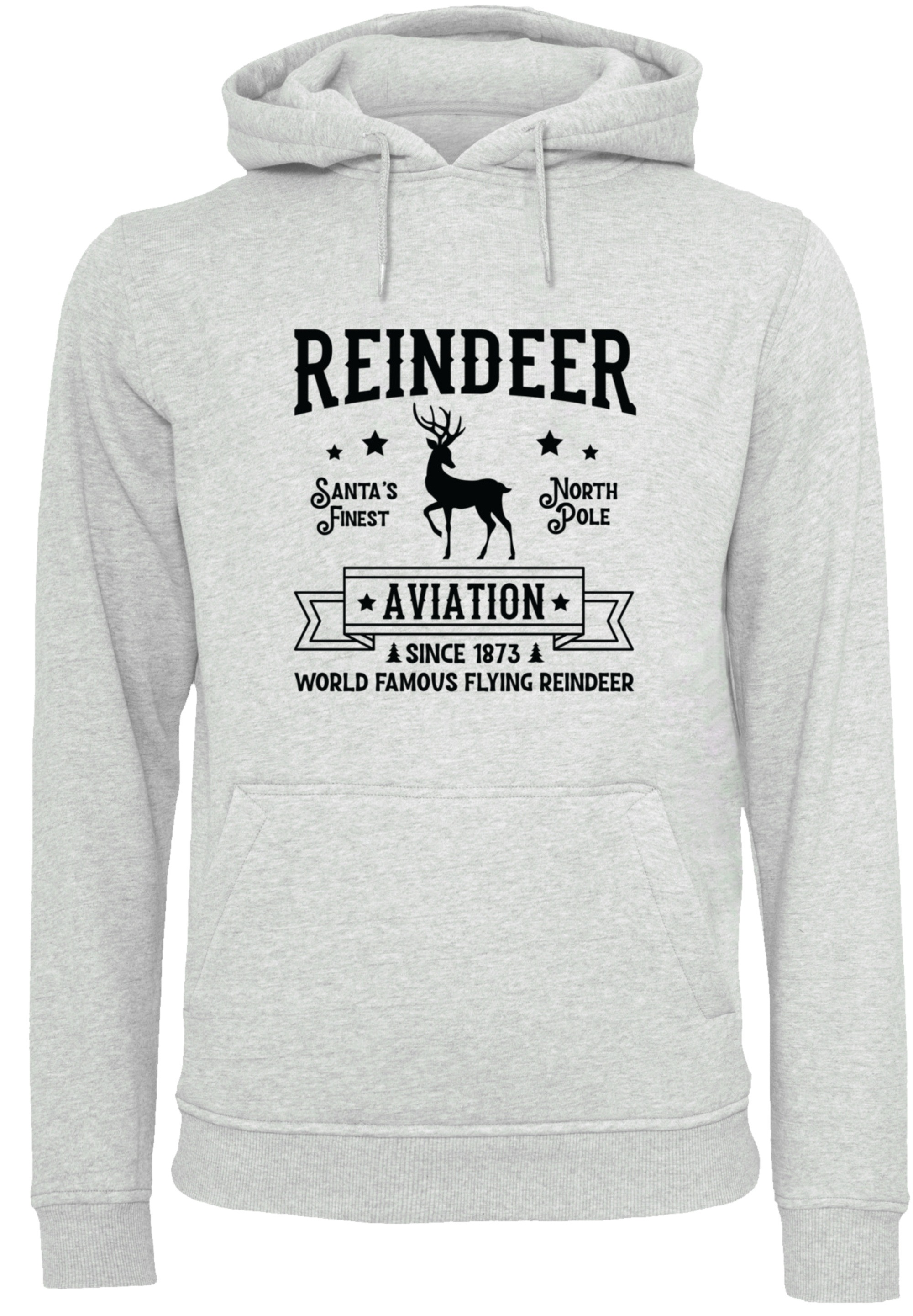 F4NT4STIC Kapuzenpullover "Reindeer Aviation Retro Christmas Sign", Premium günstig online kaufen