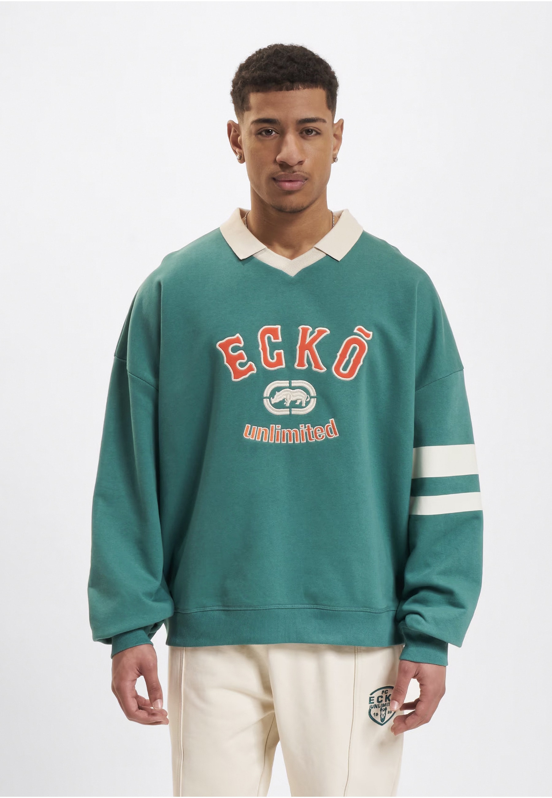 Ecko Unltd. Rundhalspullover »Ecko Unltd. Ecko Unltd. VintageCollar Pullover« 1 Stk.