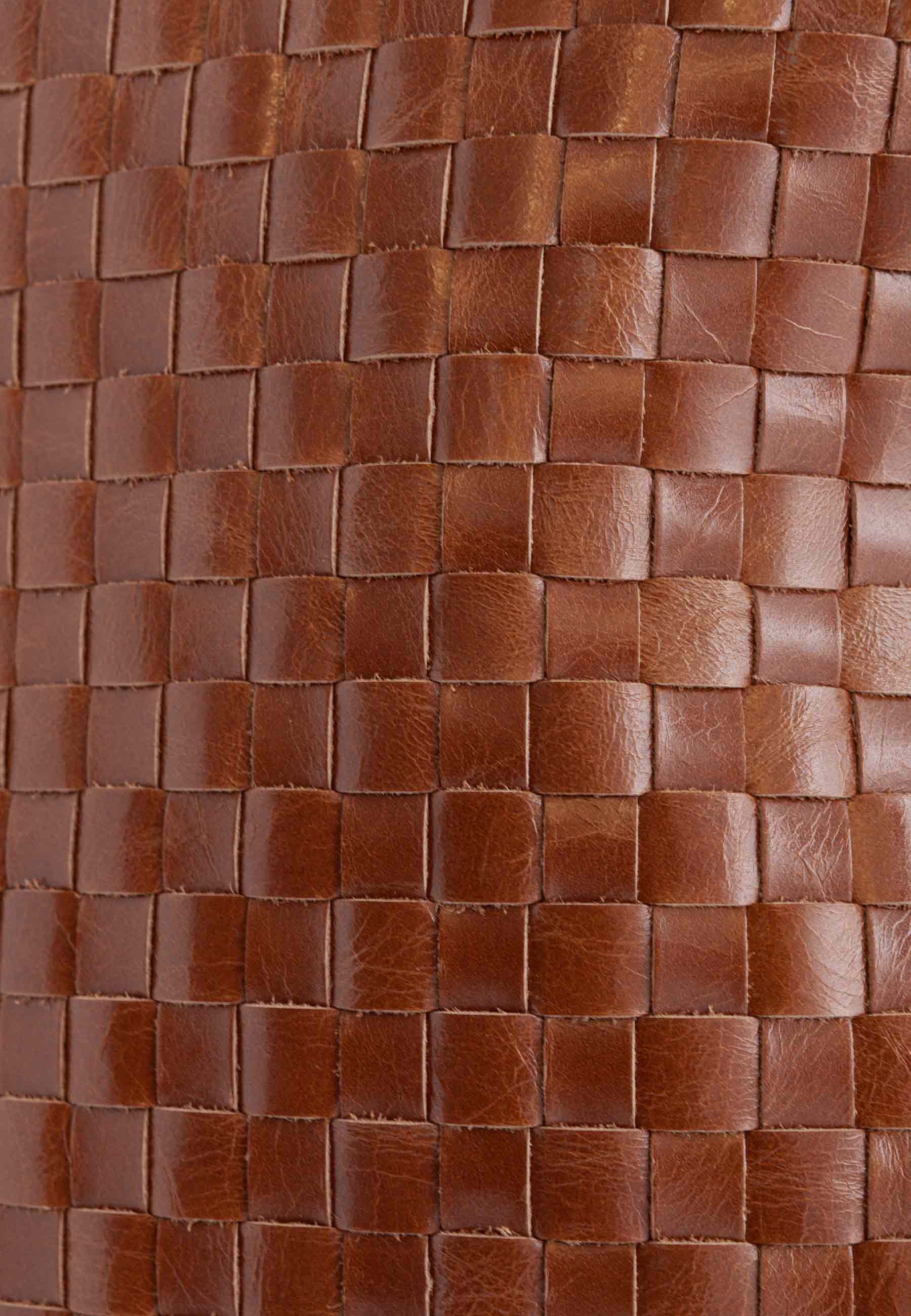 GRETCHEN Schultertasche »Chess Hobo Two«, aus geflochtenem Leder