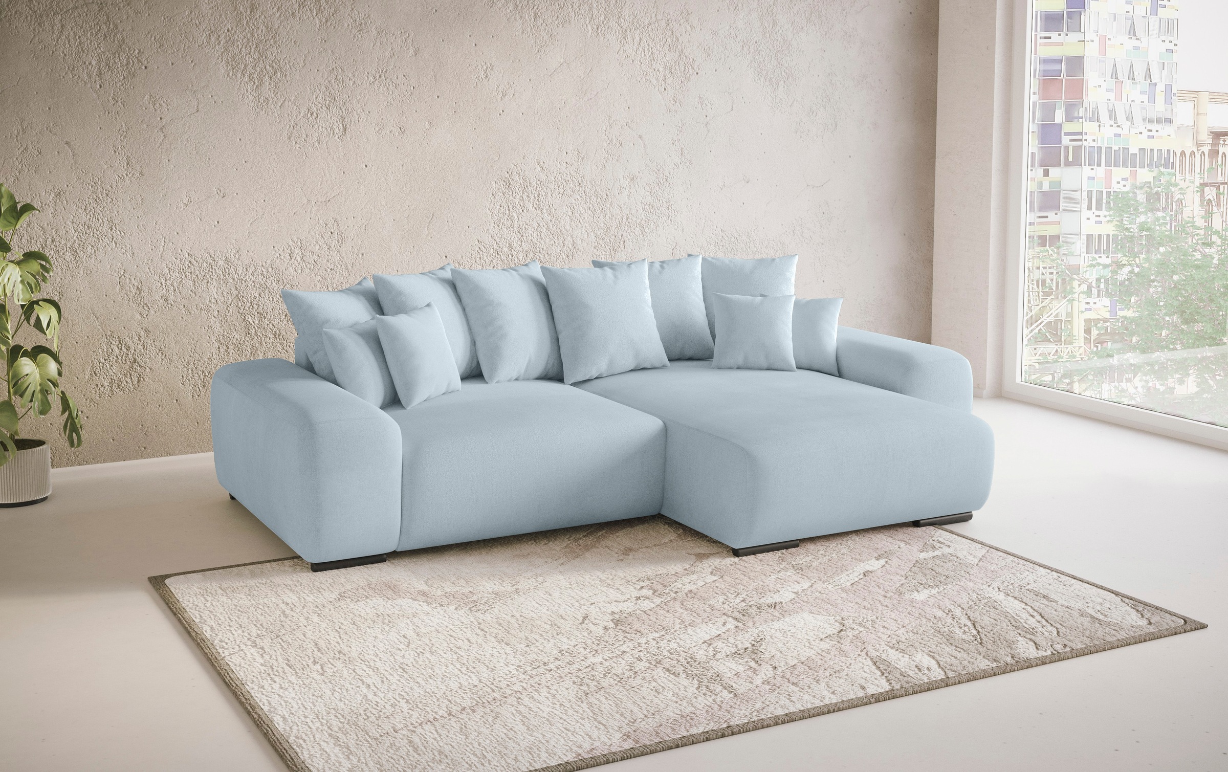 Mr. Couch Ecksofa "Sundance II, L-Form", mit DuraSpring-Taschenfederkern bi günstig online kaufen