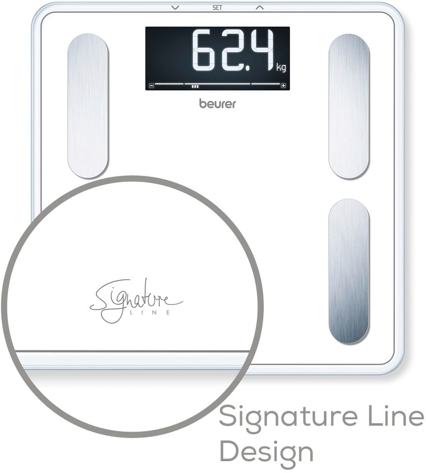 BEURER Körper-Analyse-Waage »BF 400 Signature Line«
