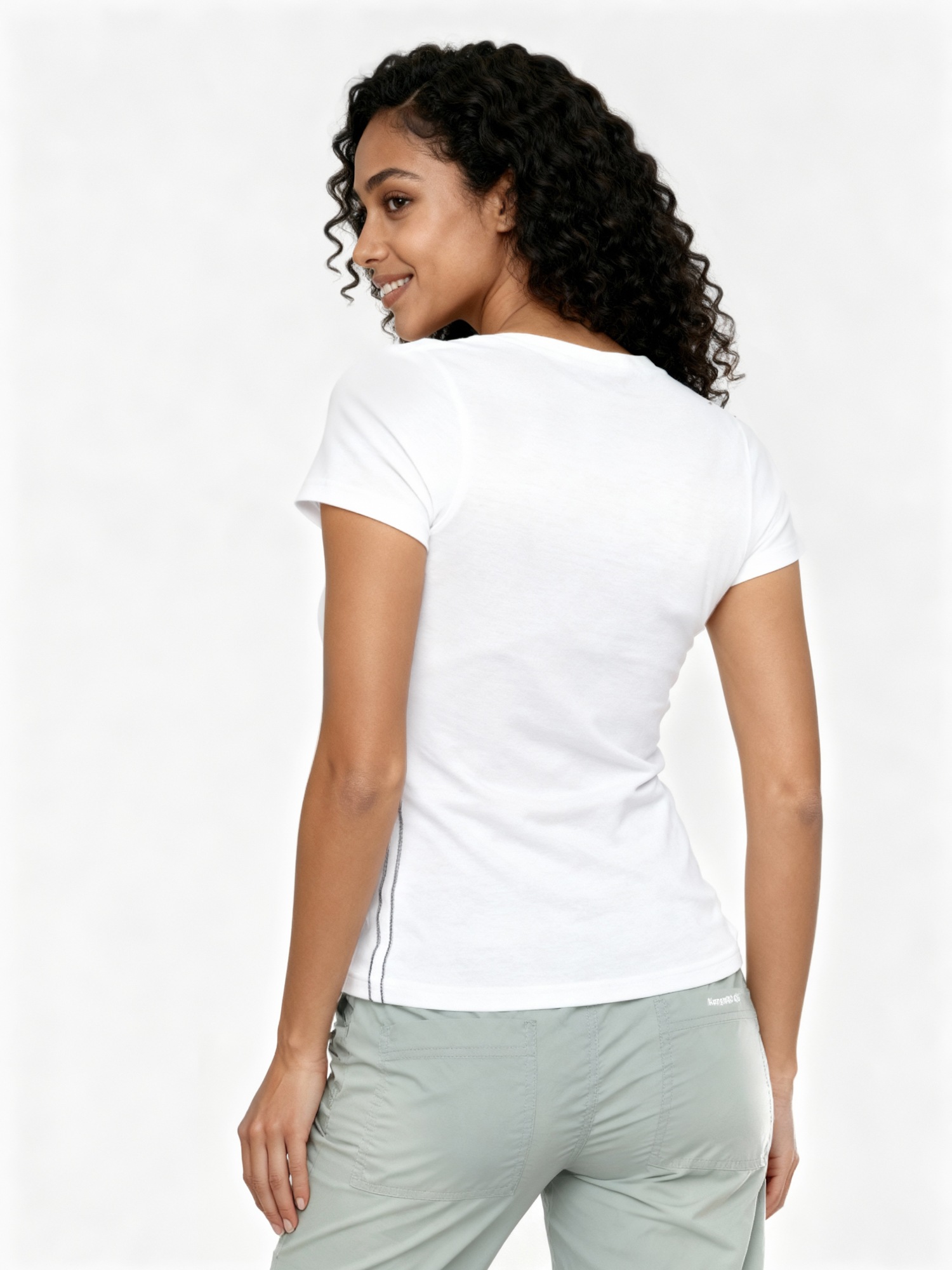 KangaROOS Damen T-Shirt Weiß 40/42 3