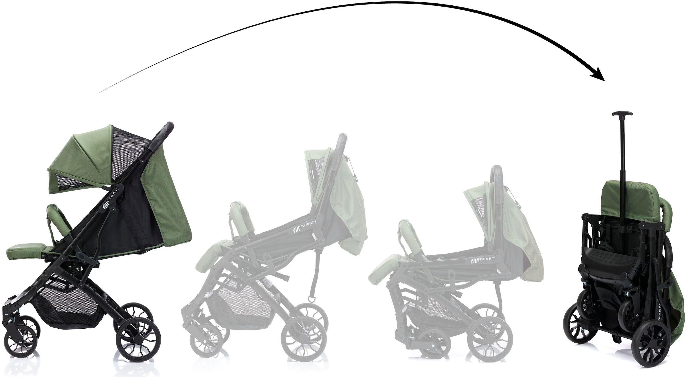 Fillikid Kinder-Buggy »Fill Styler Elite«, 22 kg