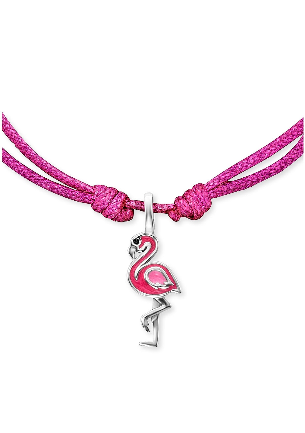 Herzengel Armband »Flamingo, HEB-FLAMINGO«, mit Emaille kaufen BAUR 