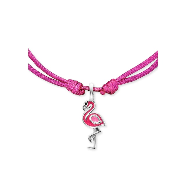 Herzengel Armband »Flamingo, HEB-FLAMINGO«, mit Emaille kaufen | BAUR