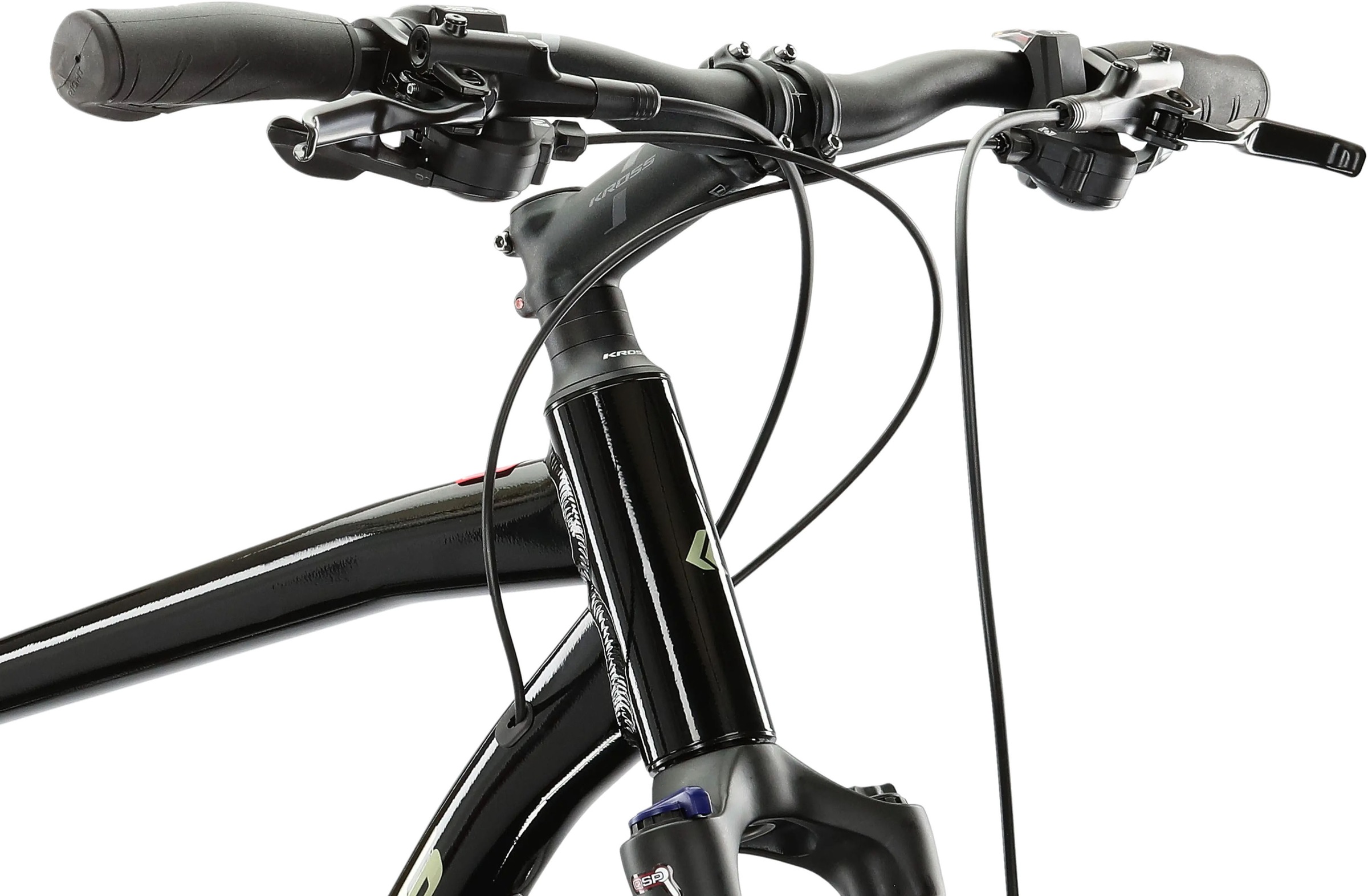 Kross Crossrad »KROSS Crossbike Evado 5.0 28" schwarz 27 Gänge«, 27 Gang, Shimano, ACERA T3000 Schaltwerk, Kettenschaltung