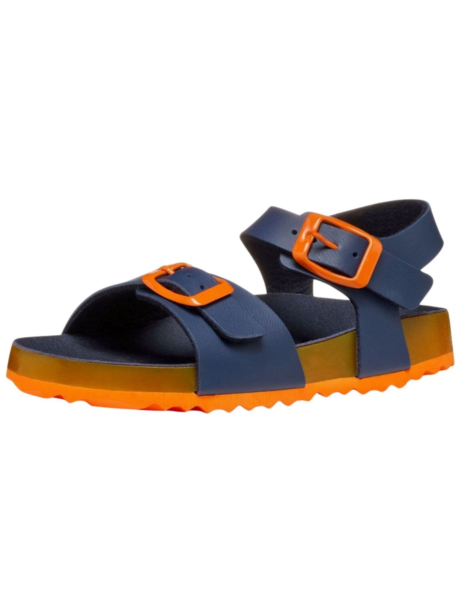 GEOX Kinder Sandale "Geox Sandalen Lederimitat", Gr. 35, bunt, Lederimitat, Schuhe