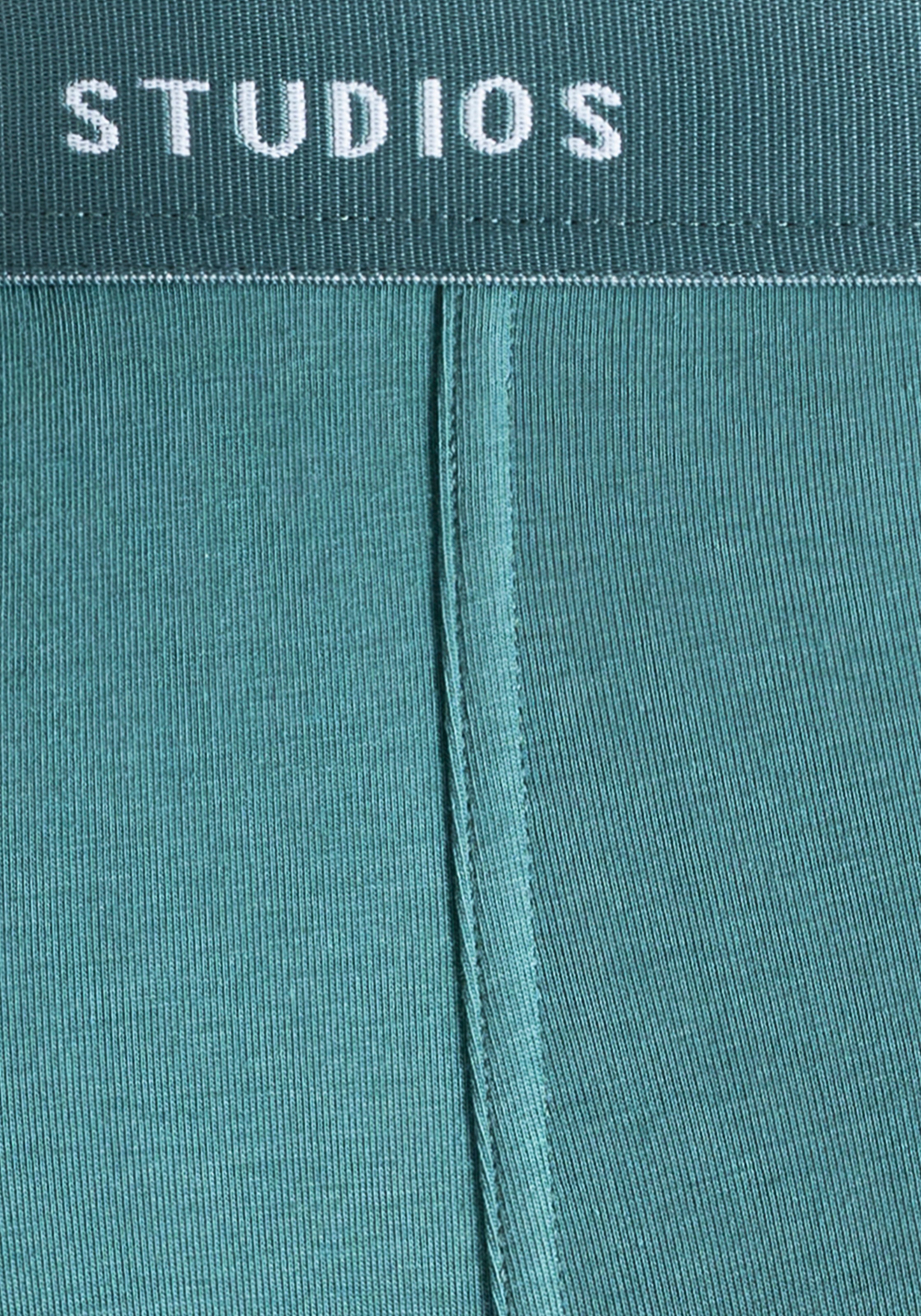 Copenhagen Studios Langer Boxer »Boxershorts für Herren«, (3 St.), mit längerem Bein und Logobund