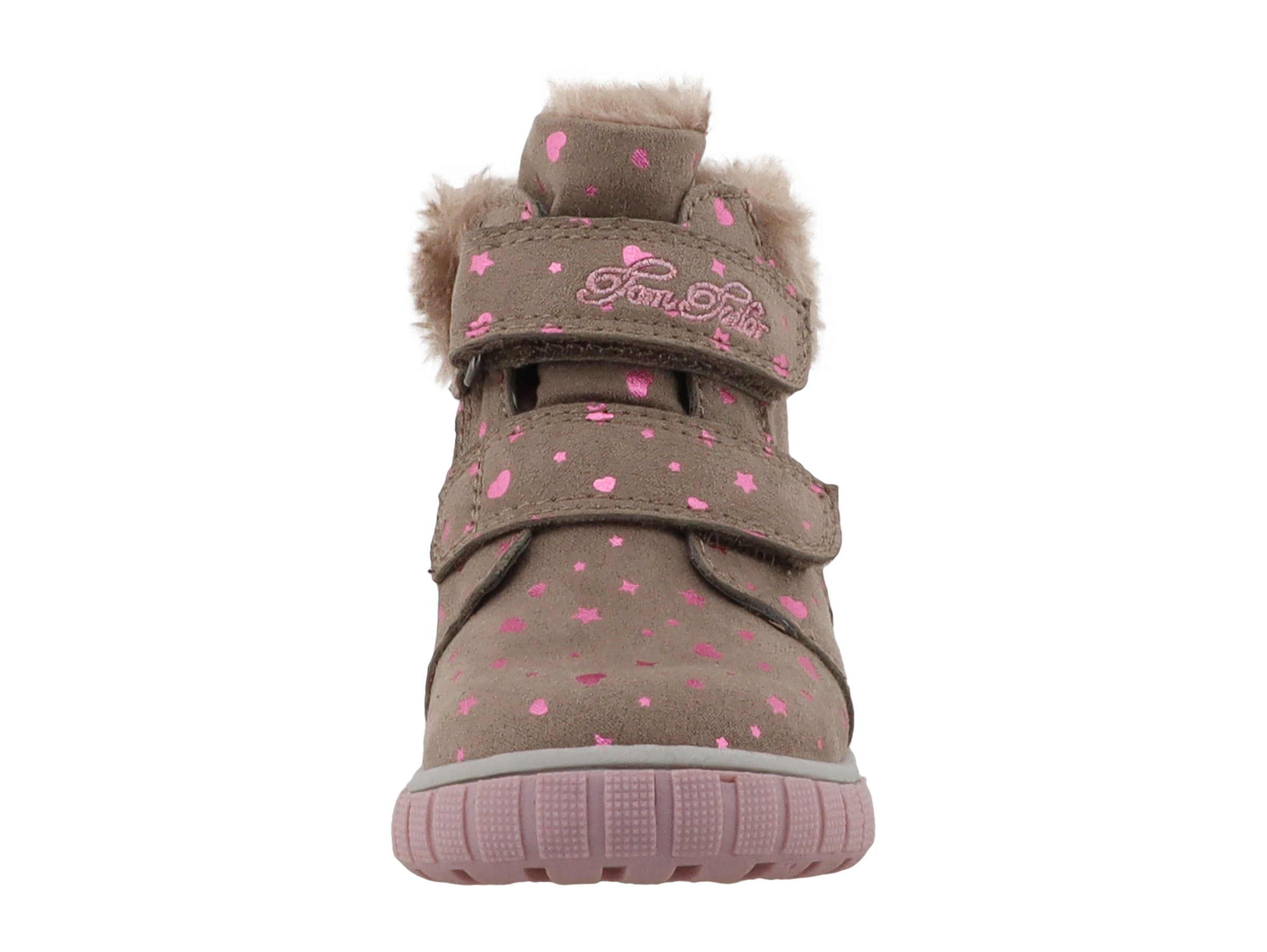 TOM TAILOR Winterboots  Klettboots, Snowboots mit glänzenden Herzchen und Sternchen