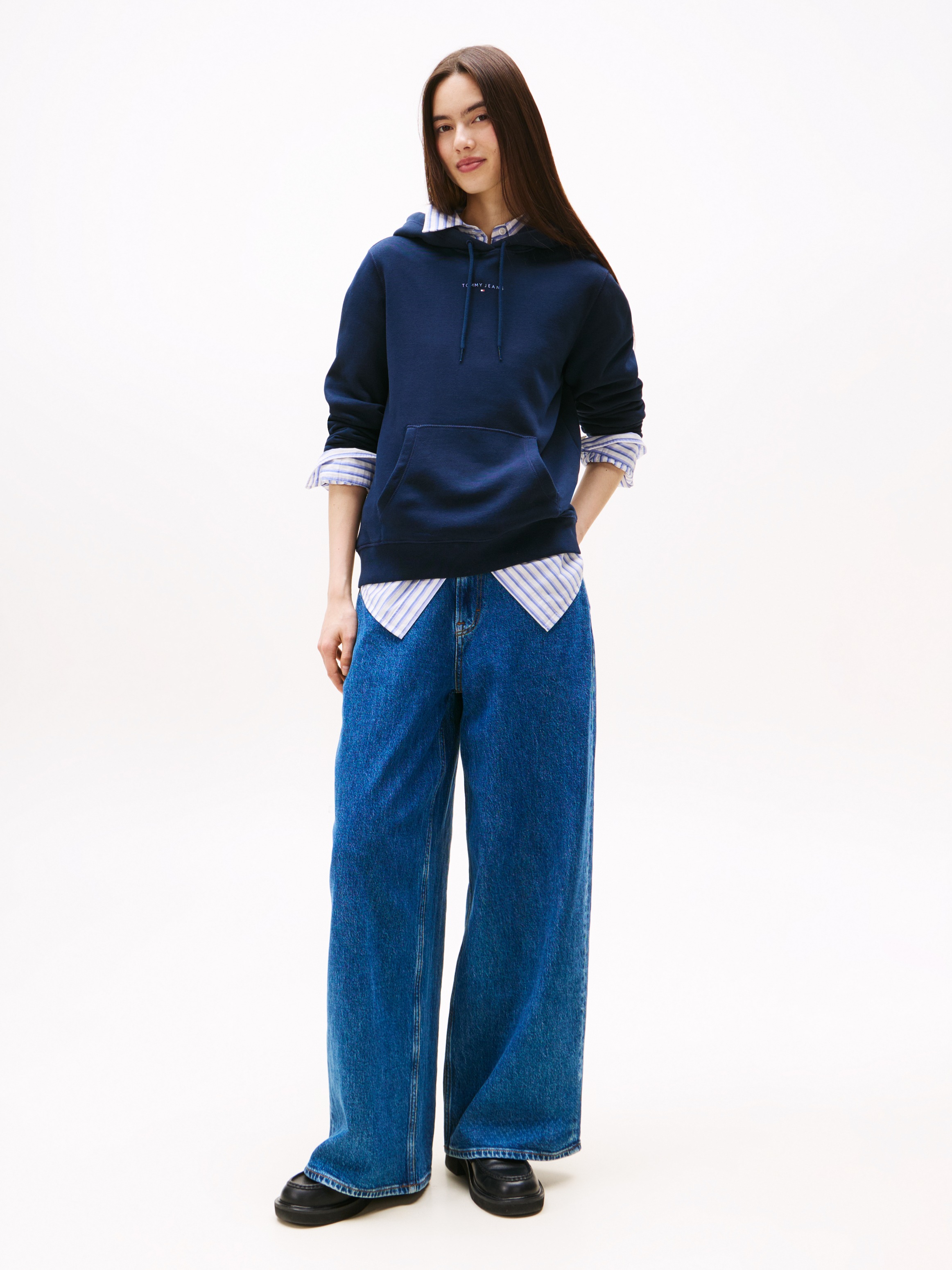 Thumbnail - Tommy Jeans Kapuzensweatshirt "TJW REG LINEAR HOODIE EXT"