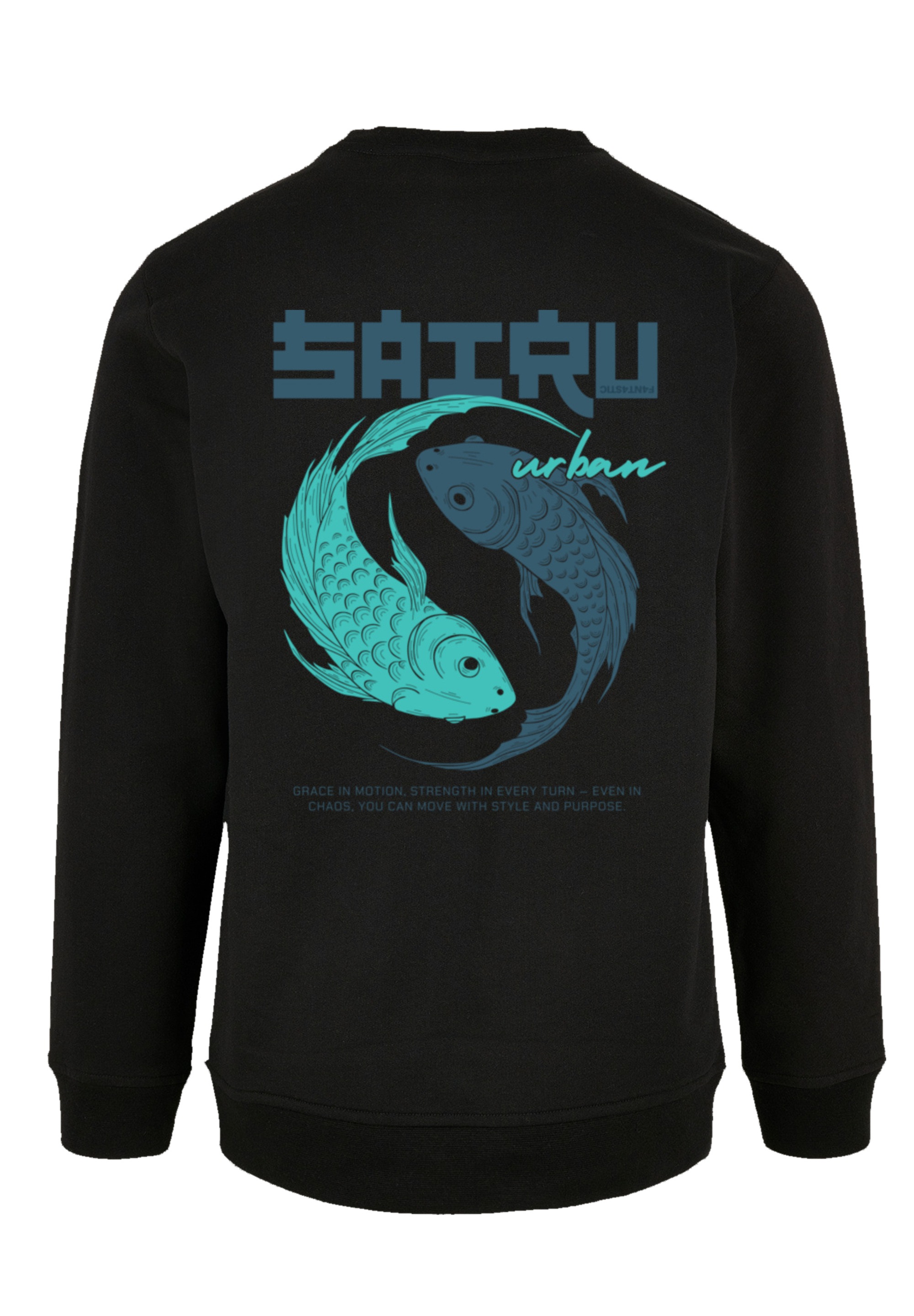 F4NT4STIC Sweatshirt »Koi Fish Japan Streetstyle«, Japan Streetwear Styles