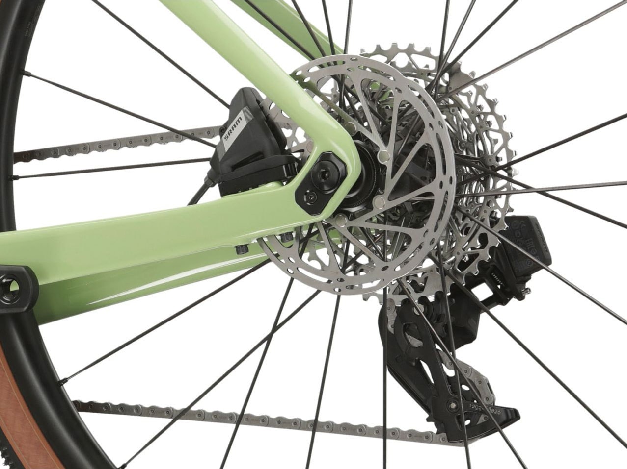 Kross Gravelbike »Gravelbike Carbon Esker RS 2.0 Grau 12 Gänge« 12 Gang SRAM APEX XPLR AXS Schaltwerk Kettenschaltung mit Carbon-Rahmen und -Gabel