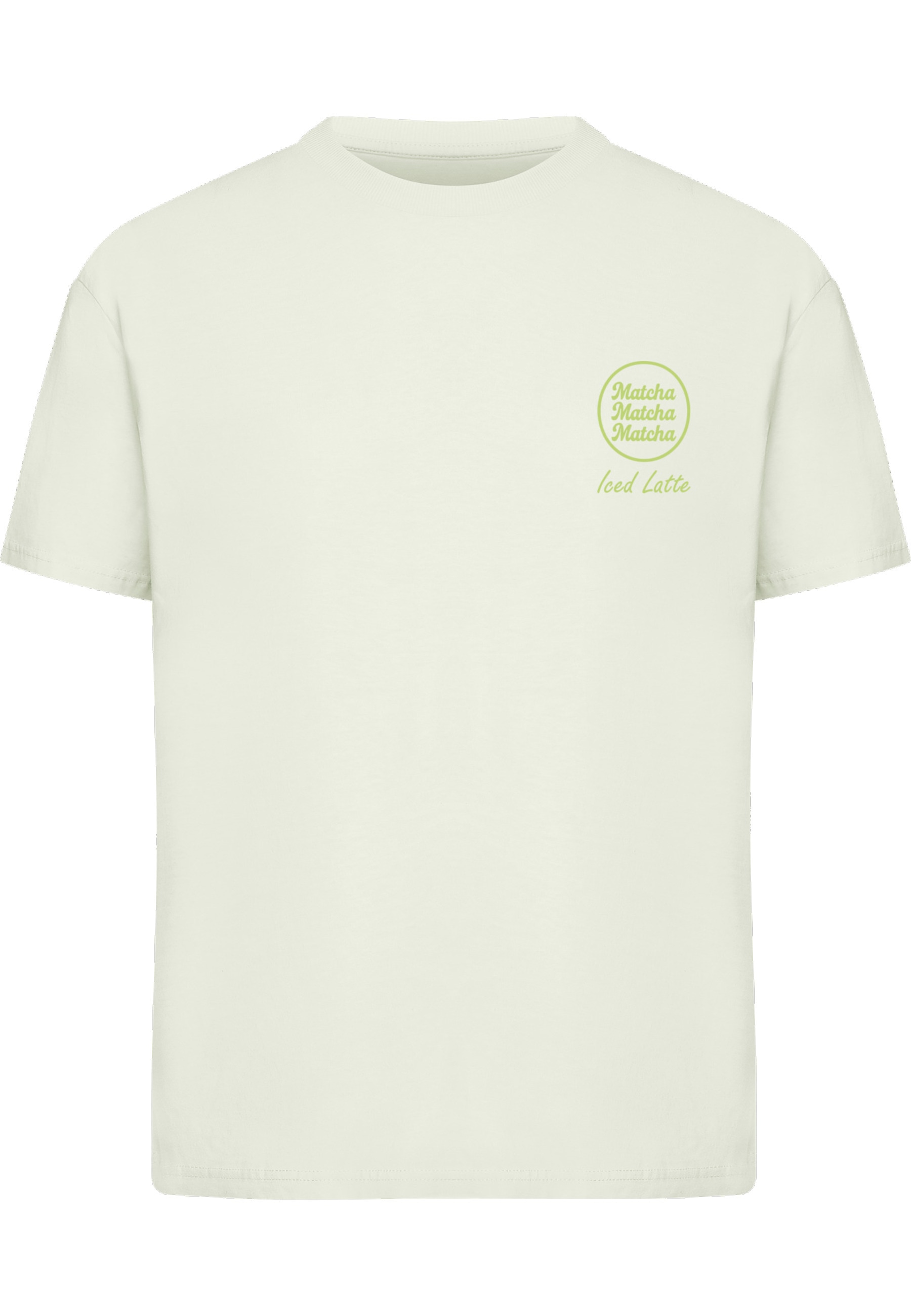 Merchcode T-Shirt "Merchcode Ladies Iced Matcha Latte Tee" 1 Stk. günstig online kaufen
