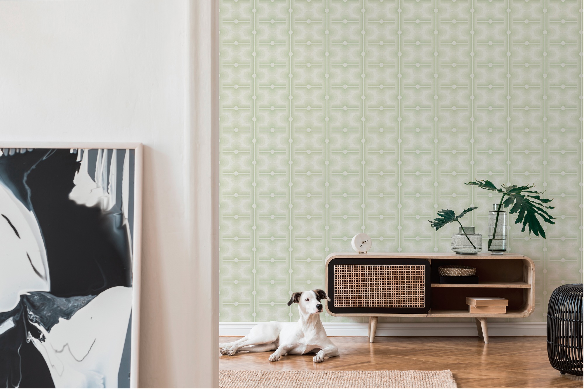 A.S. Création Vliestapete »Retro Chic 3D-Tapete Mustertapete Vintage 3D« matt strukturiert Vliestapete Kacheln für Schlafzimmer Küche Wohnzimmer 3D Design modern