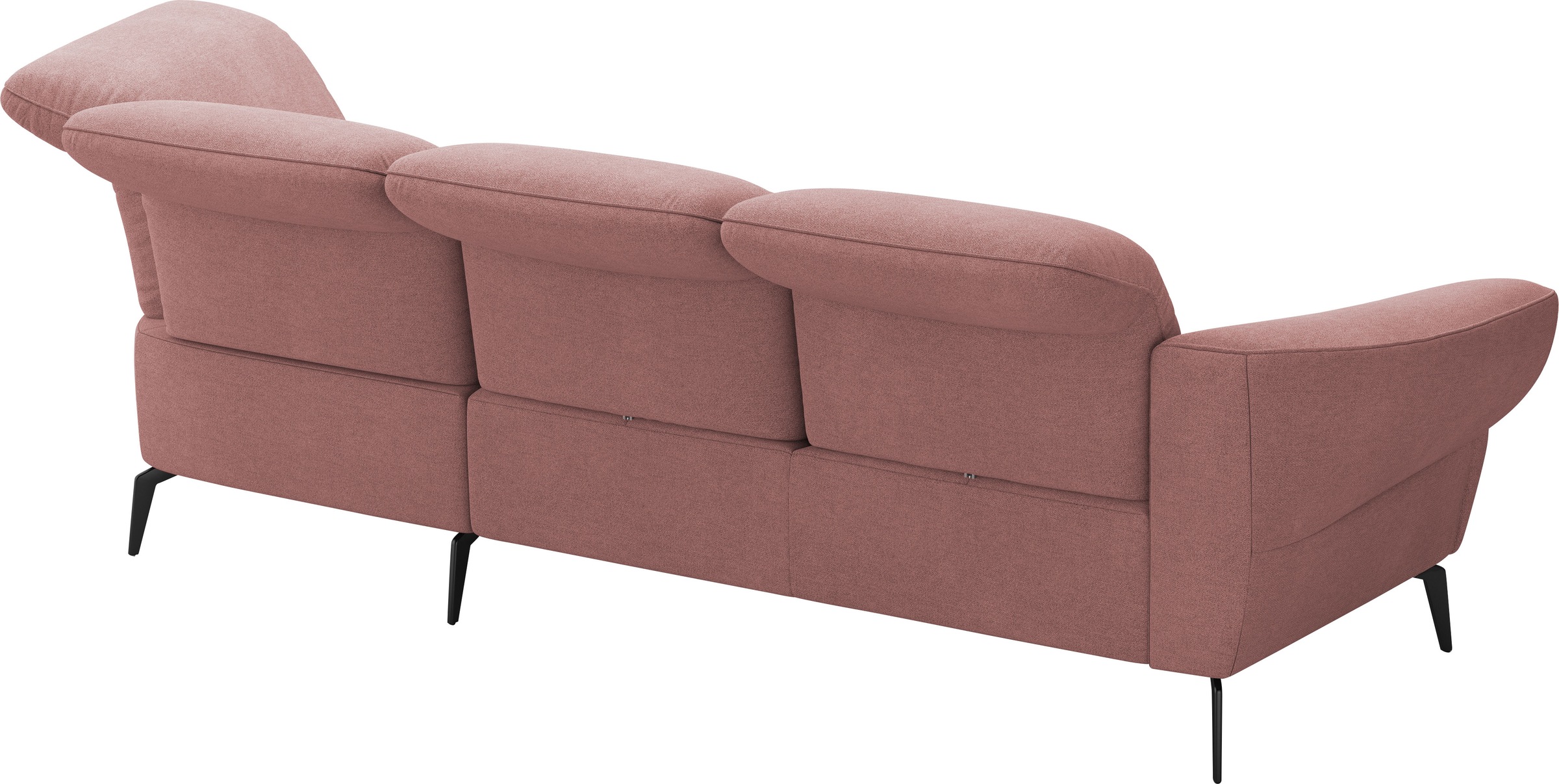 sit&more Ecksofa »Dance, L-Form, inkl. Sitztiefenverstellung«, inkl. Click&Seat, optional mit Kopfteilverstellung