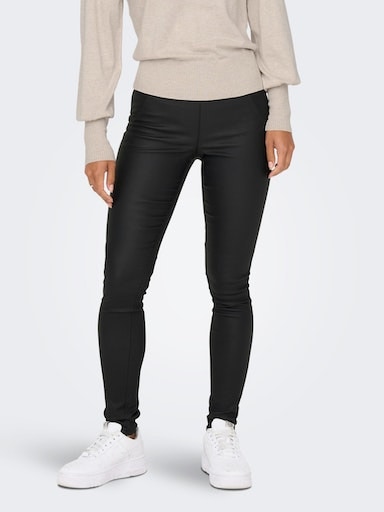 ONLY Lederimitathose »ONLKEIRA-ROCK LIFE HW COATED LEGGIN NOOS«
