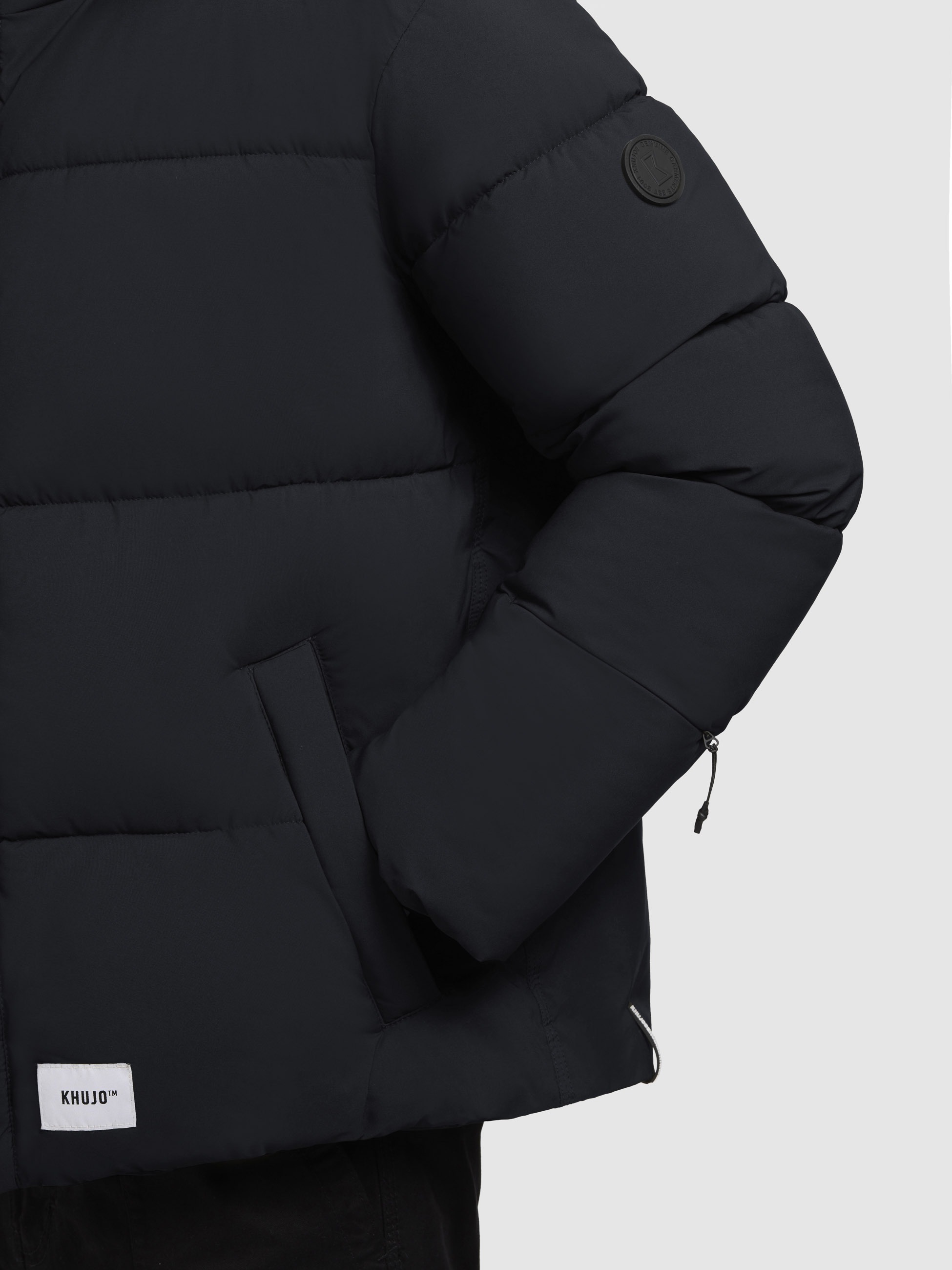 khujo Steppjacke »DUNGH MATT«, ohne Kapuze