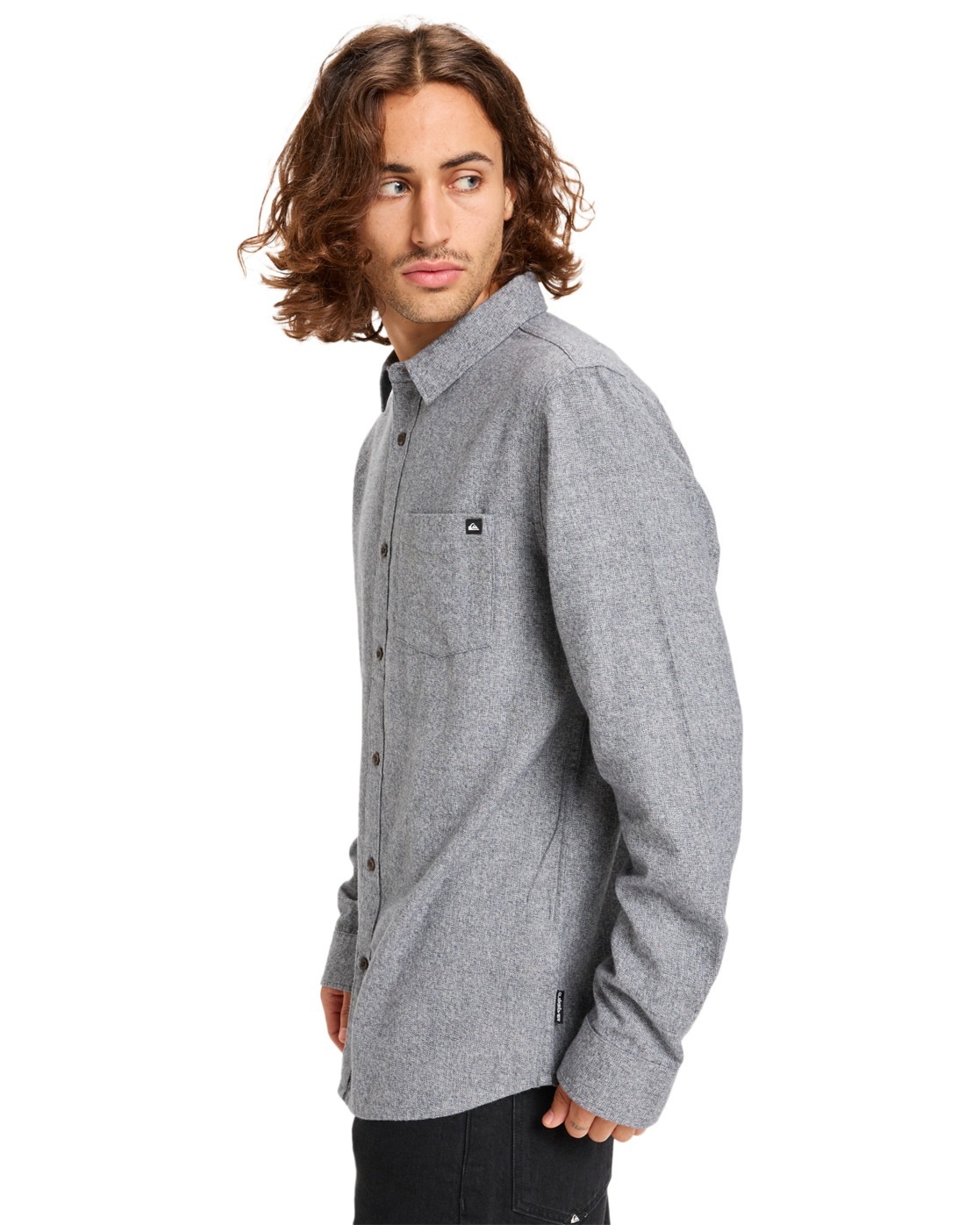 Thumbnail - Quiksilver Langarmhemd "Motherfly Heather"