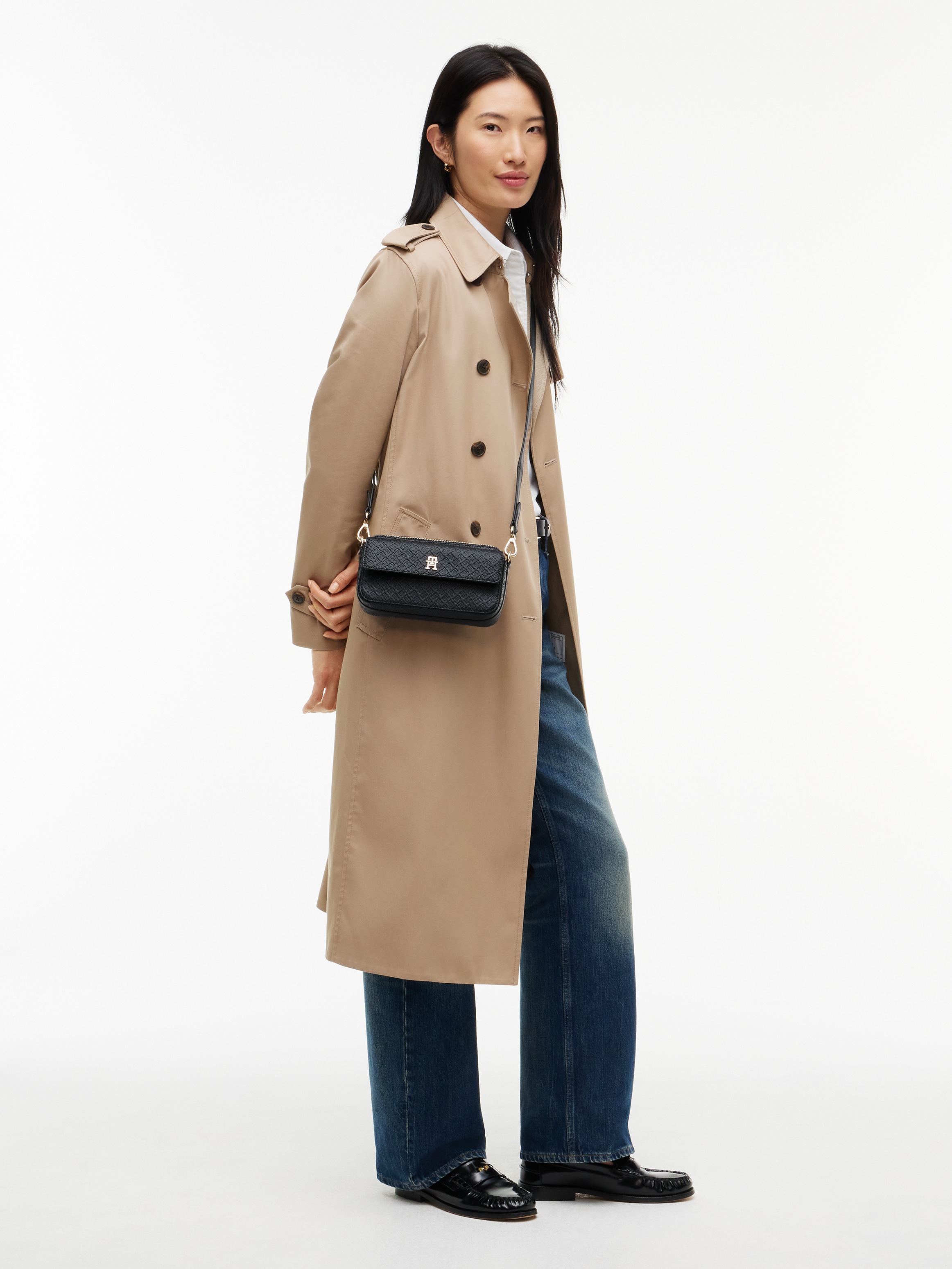 Tommy Hilfiger Umhängetasche »TH ICON CAMERA BAG MONO« MiniBag, Crossbody Bag, Schultertasche mit TH-Logoprägung