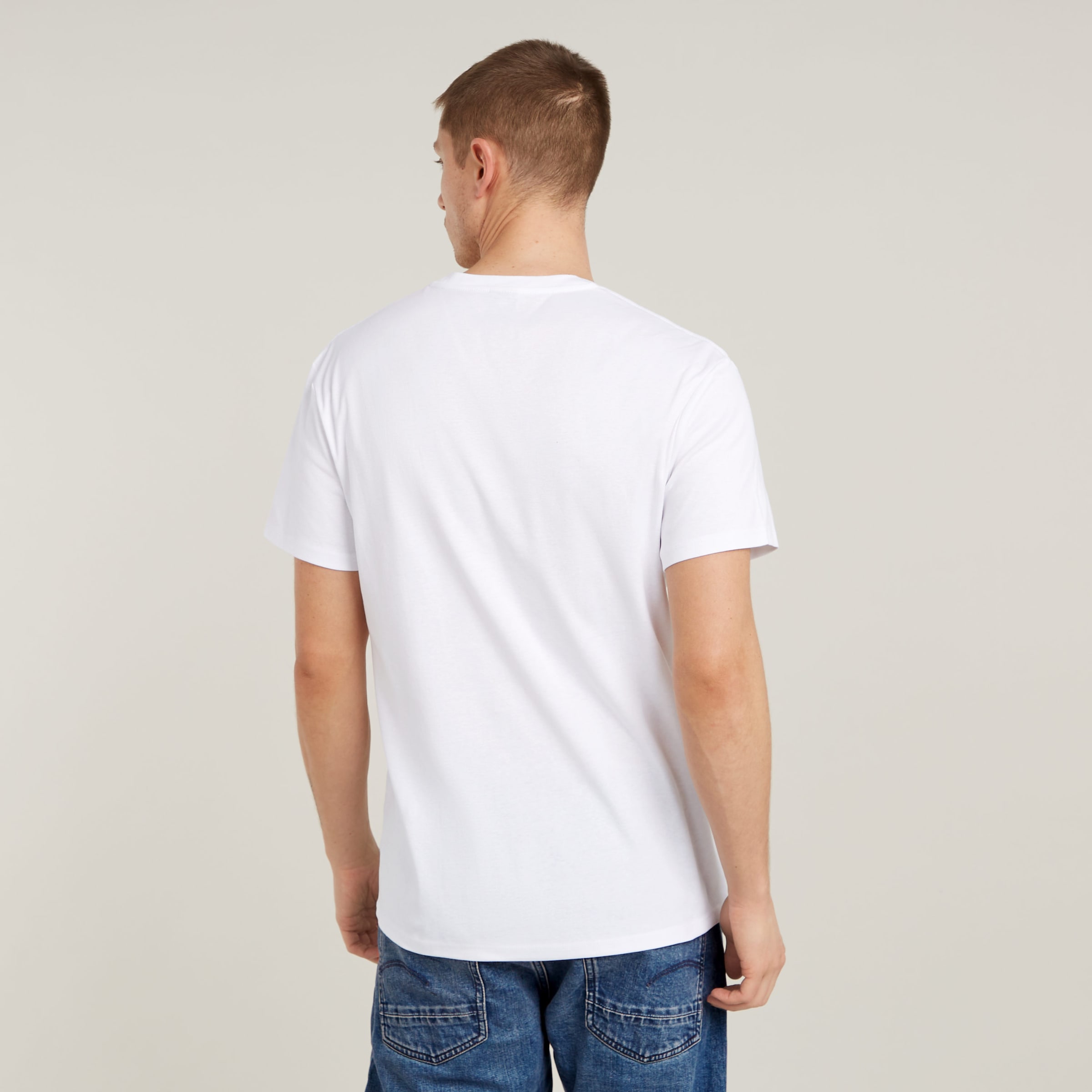 G-STAR V-Shirt, (Packung, 2 tlg.), im Zweierpack
