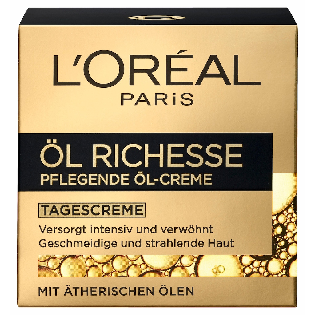 L'ORÉAL PARIS Anti-Aging-Creme »Öl Richesse«, Pflegende Öl-Creme