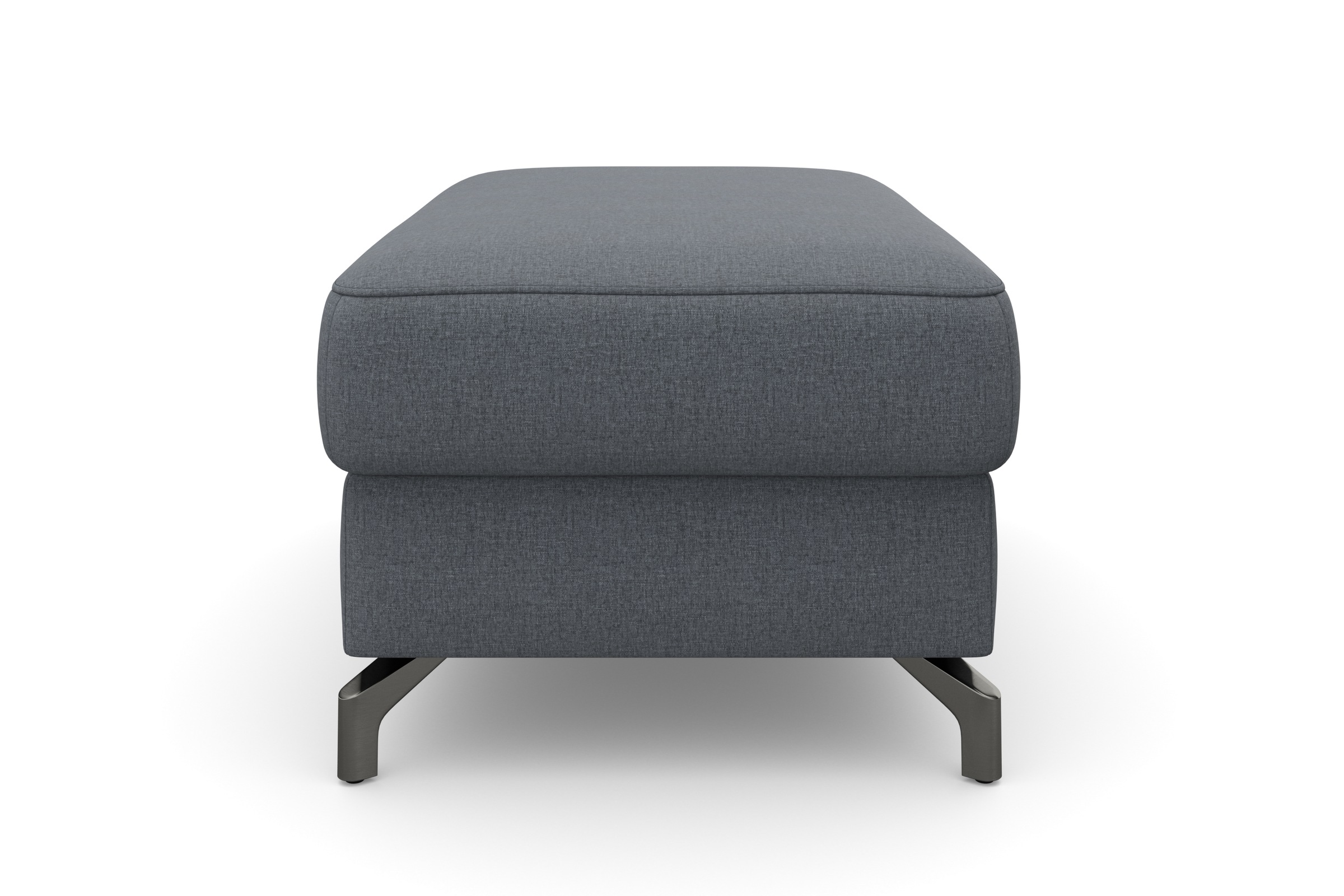 Stauraumhocker SIT & MORE "Scarlett", blau (blaugrau), B:102cm H:48cm T:67cm, Hocker, mit Stauraum 3