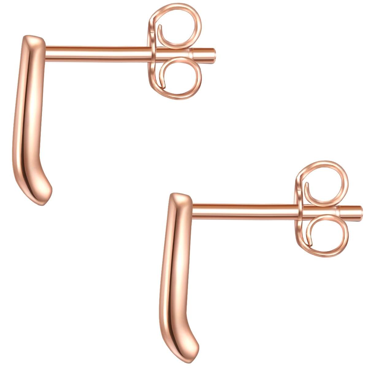 Glanzstucke Munchen GSM1380 Boucles d'Oreilles Or Rose 2