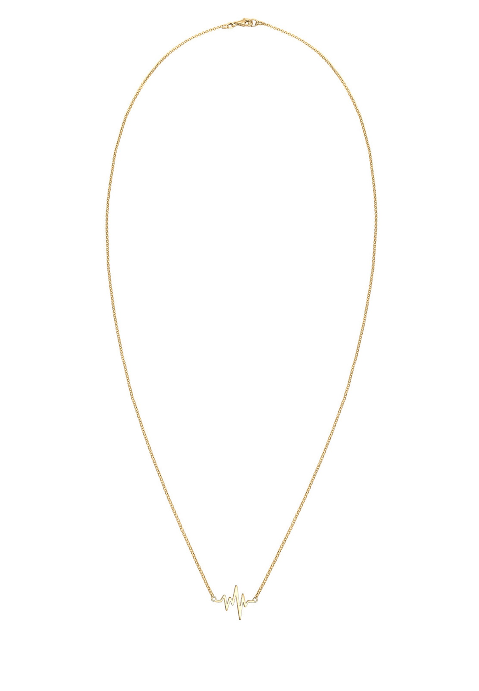 Elli Kette mit Anhänger »Herzschlag Anhänger Liebe 925 Silber«