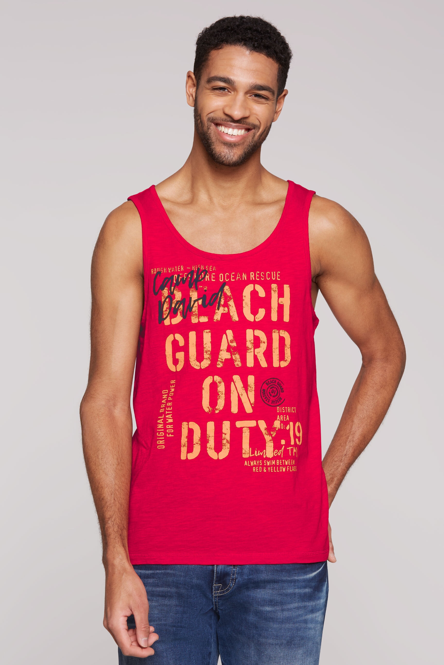 CAMP DAVID Tanktop, aus Baumwolle günstig online kaufen