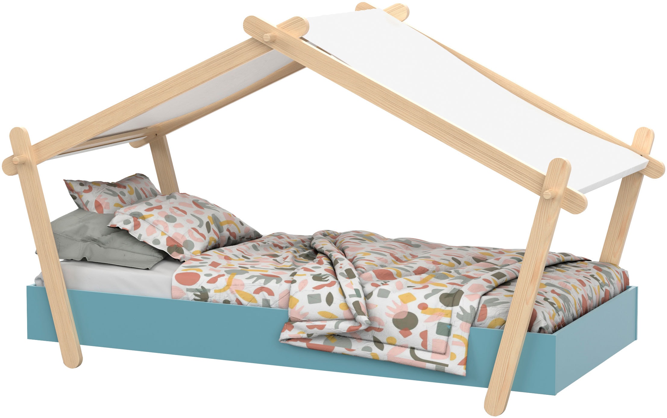 Demeyere GROUP Kinderbett »Lodge«, Bett in der Hausform