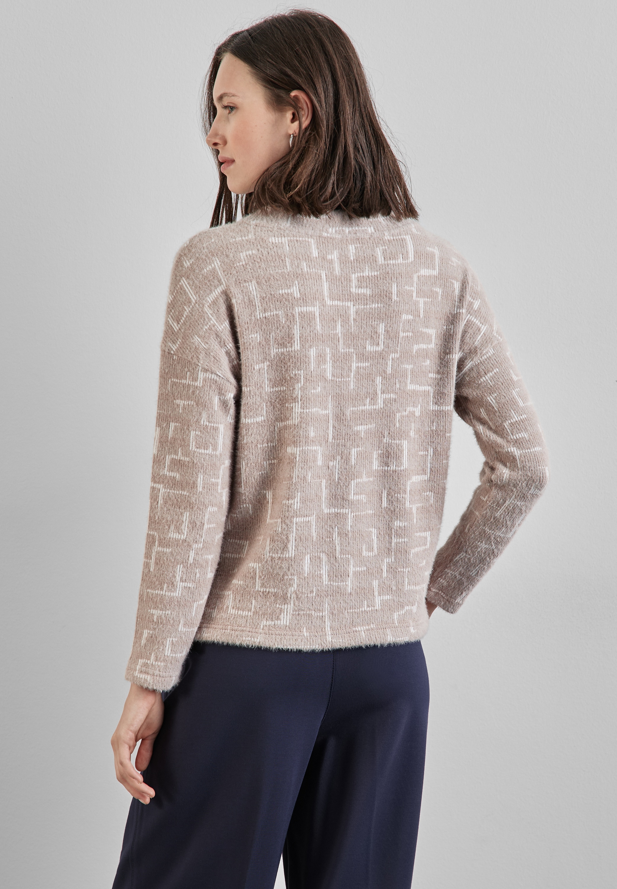 STREET ONE Langarmshirt, mit Turtleneck
