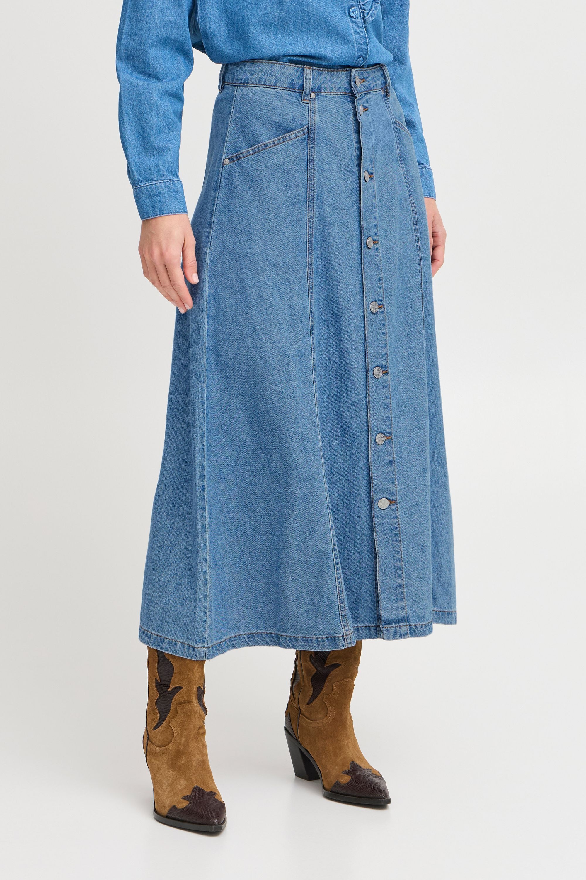 b.young Jeansrock »Jeansrock BYKAPUCA SKIRT -«